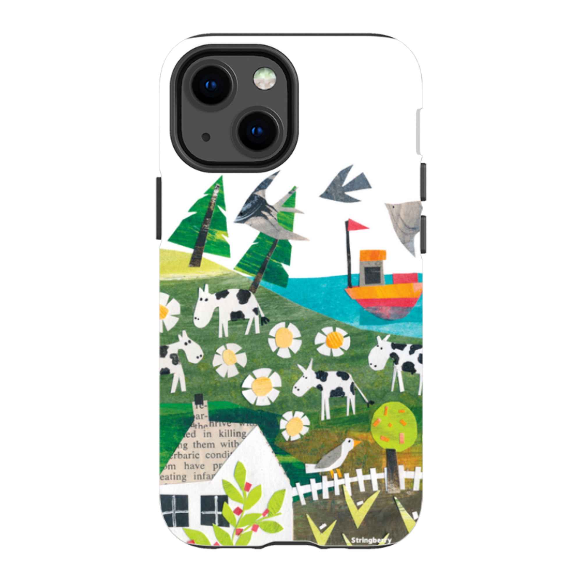 iPhone Tough Case - Countryscape VII By Tracey English