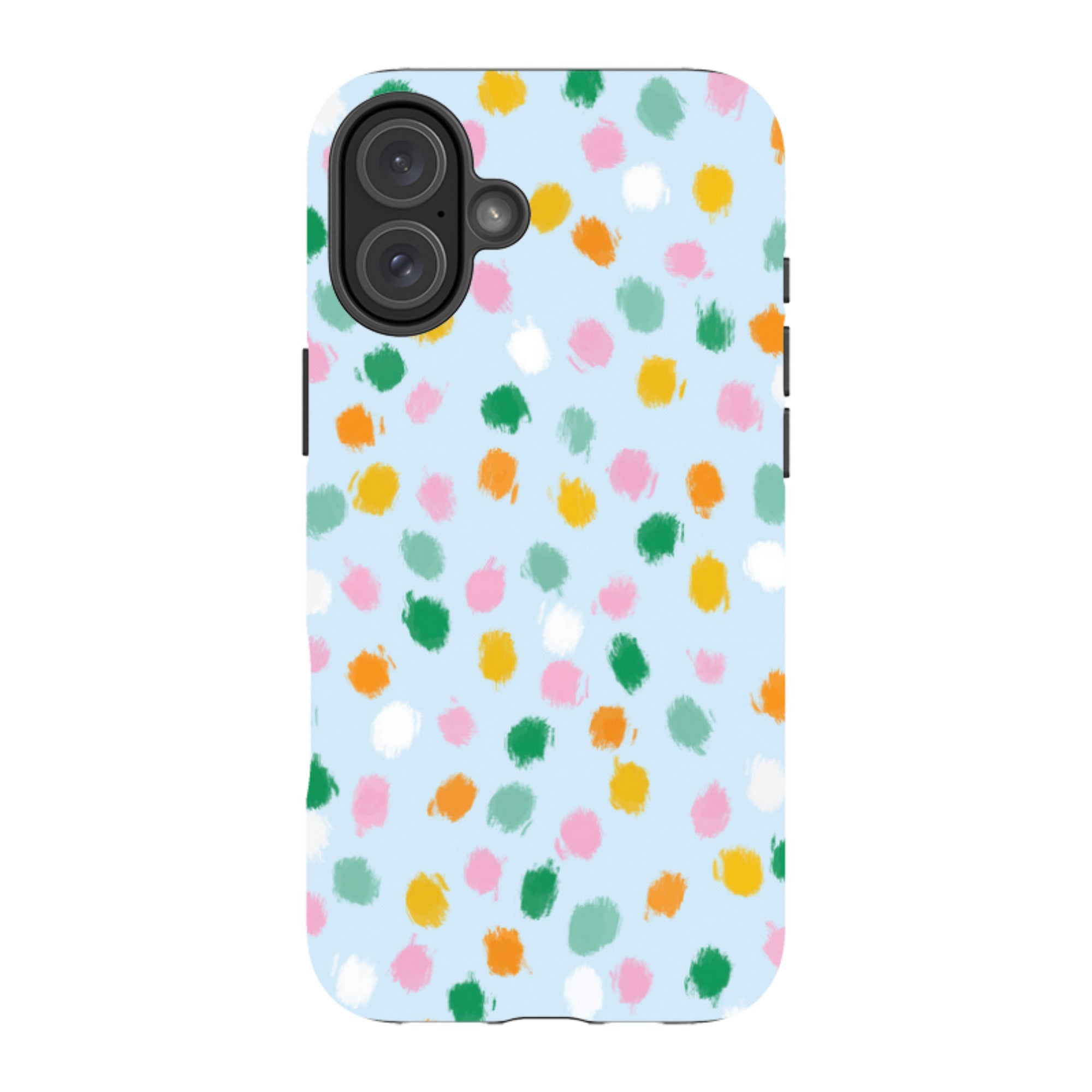 iPhone Tough Case - Spotty Co-Ordinate By Lee Foster Wilson