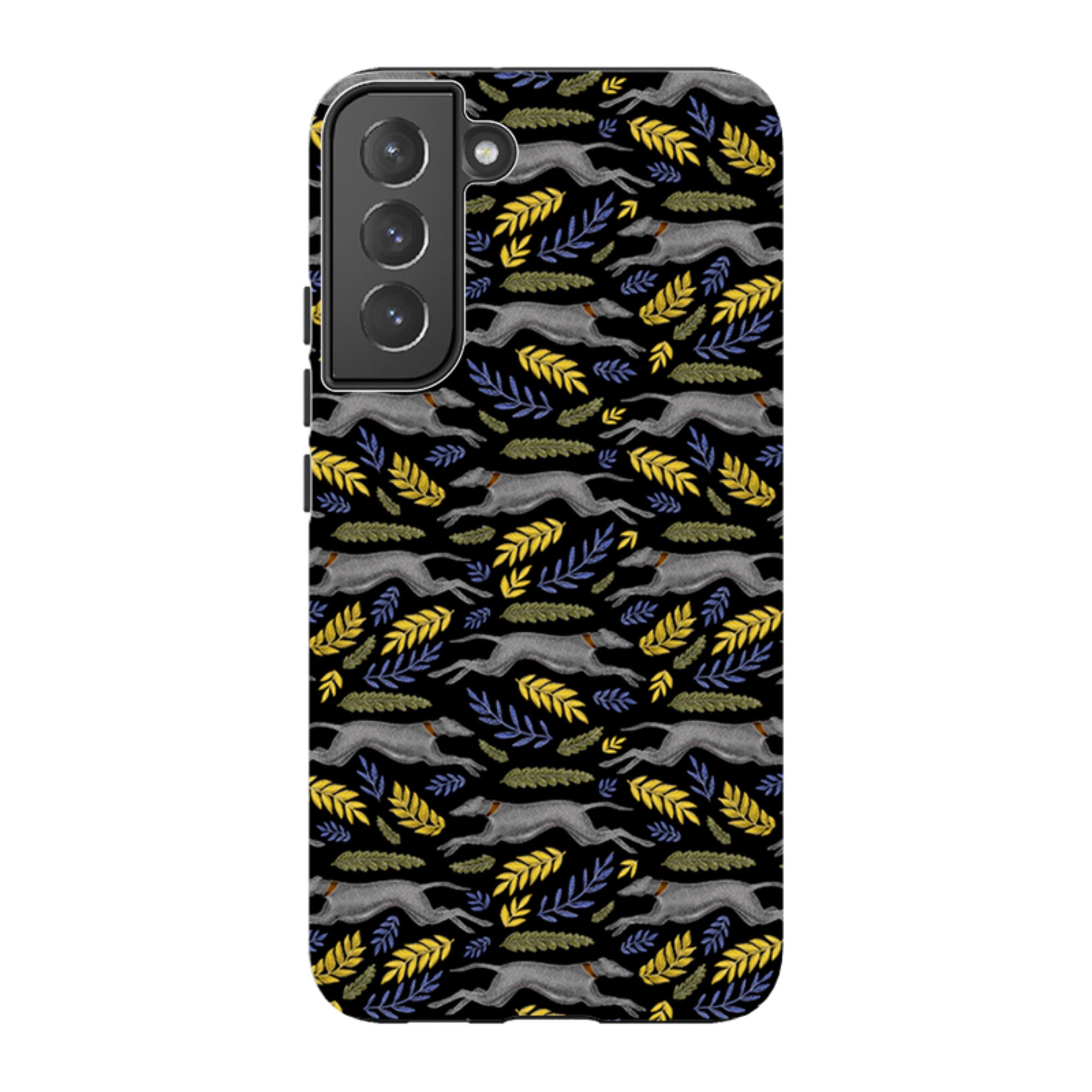 Samsung Tough Case - Greyhound Pattern By Catherine Rowe