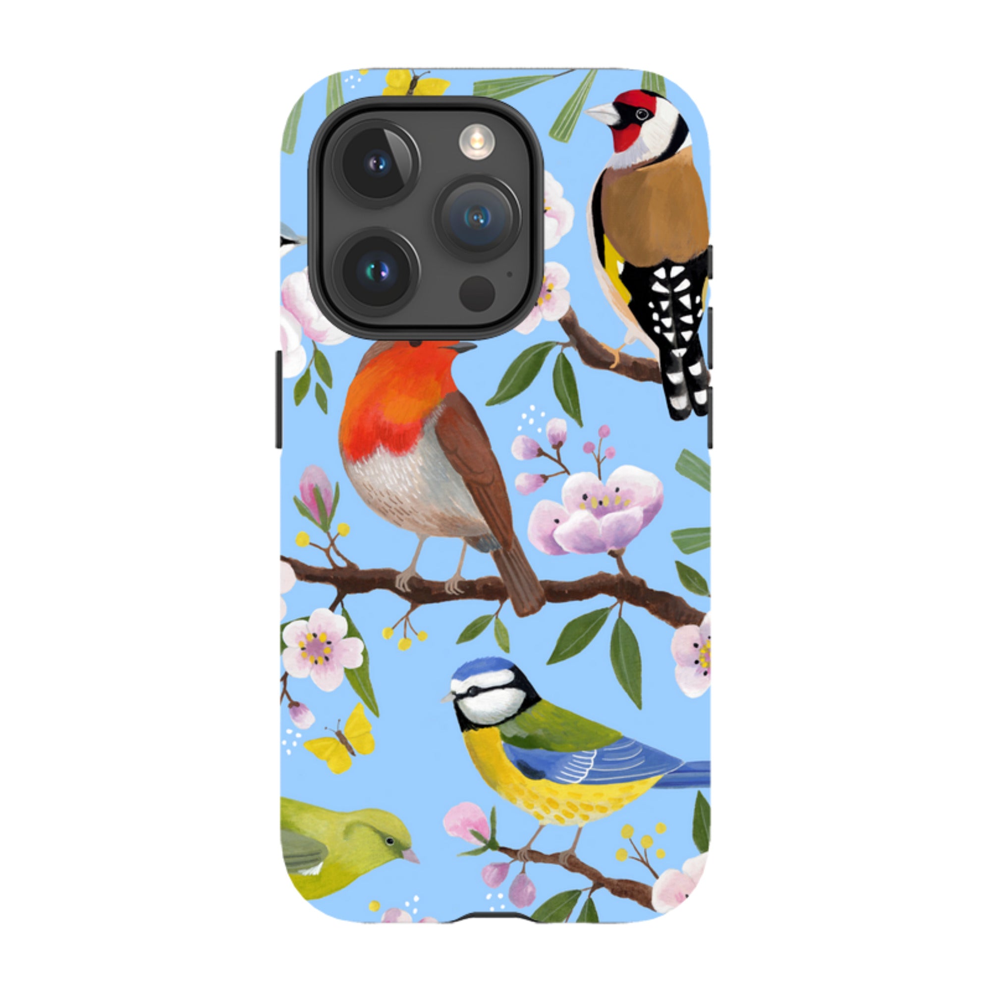 iPhone MagSafe Tough Case -  Garden Birds By Bex Parkin