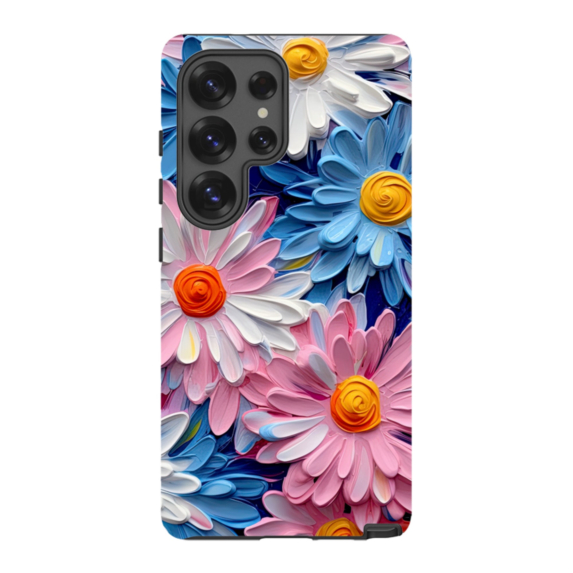 Samsung Tough Case - Pink Daisies