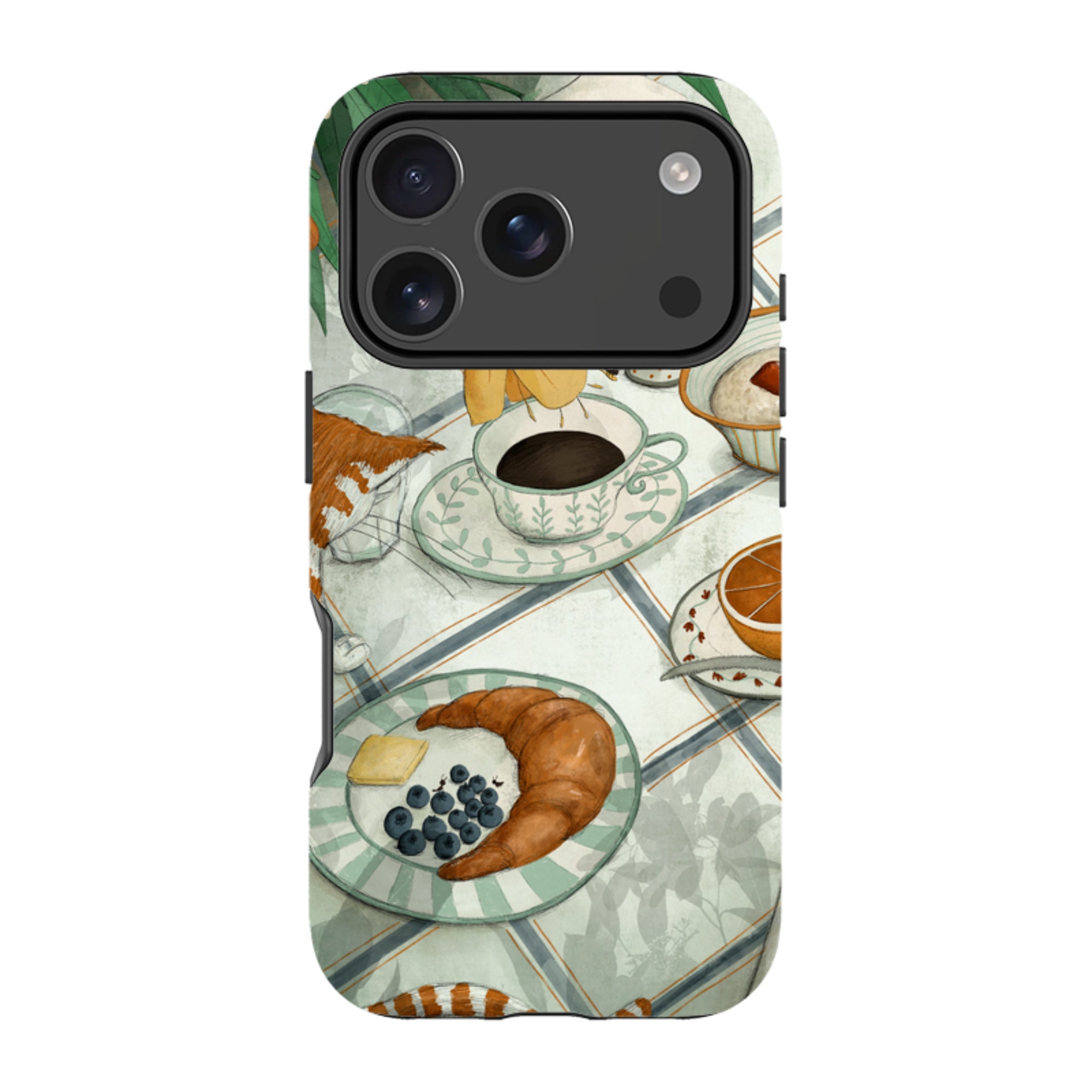 iPhone Tough Case - Hungry Friends By Maja Lindberg