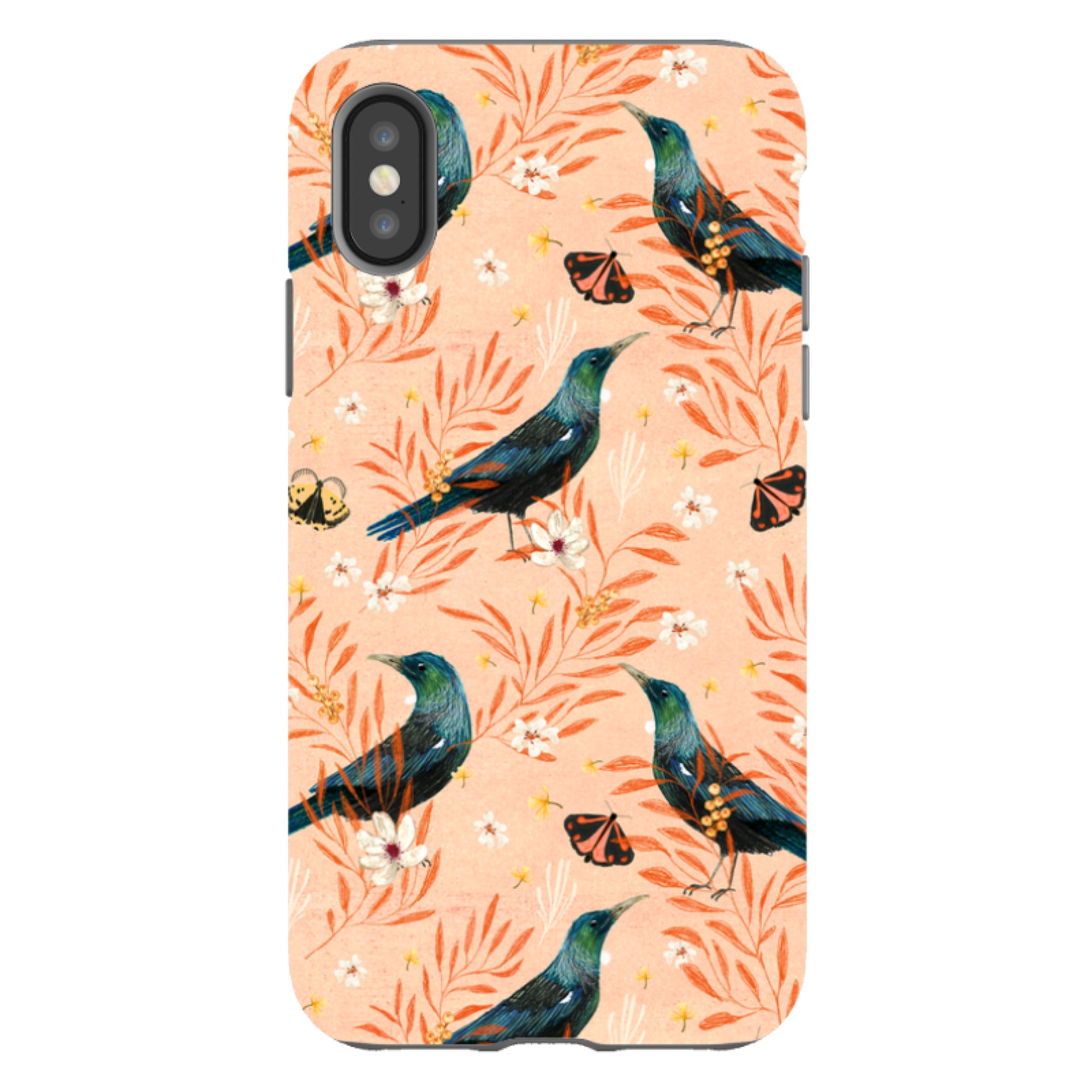 iPhone Tough Case - Tui Pink By Katherine Quinn