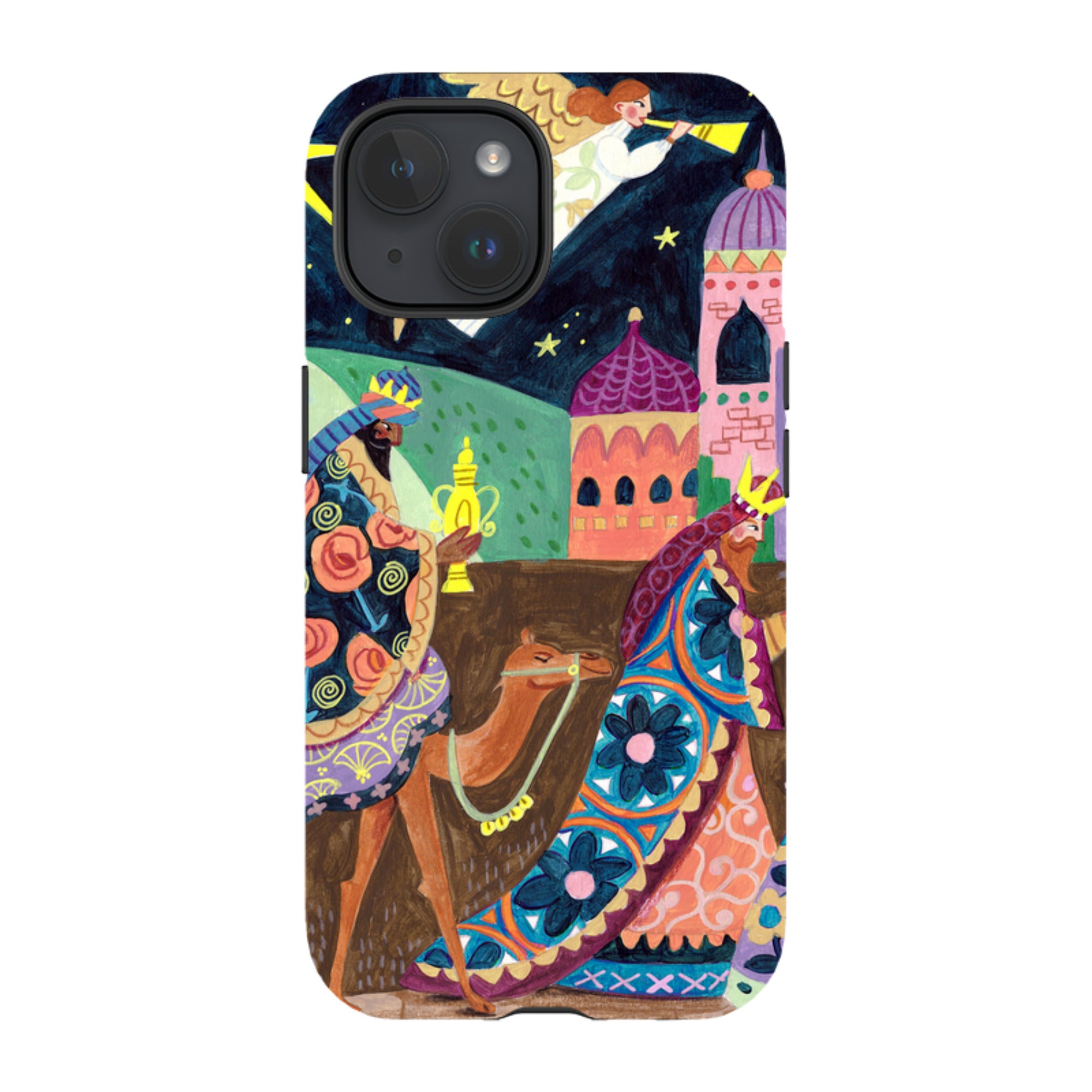 iPhone Tough Case - Wisemen By Caroline Bonne Muller