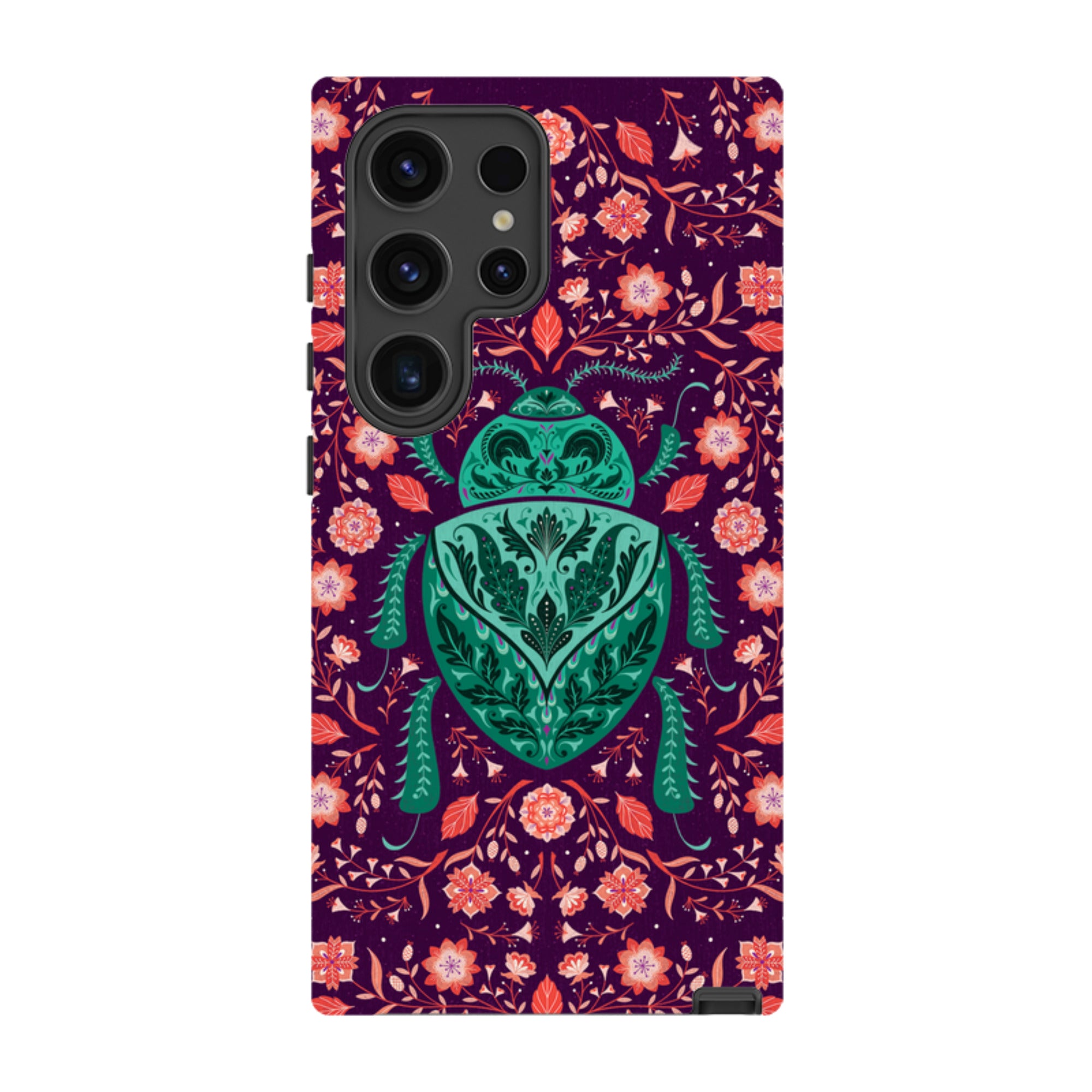 Samsung Tough Case - Beetle By Jenny Zemanek