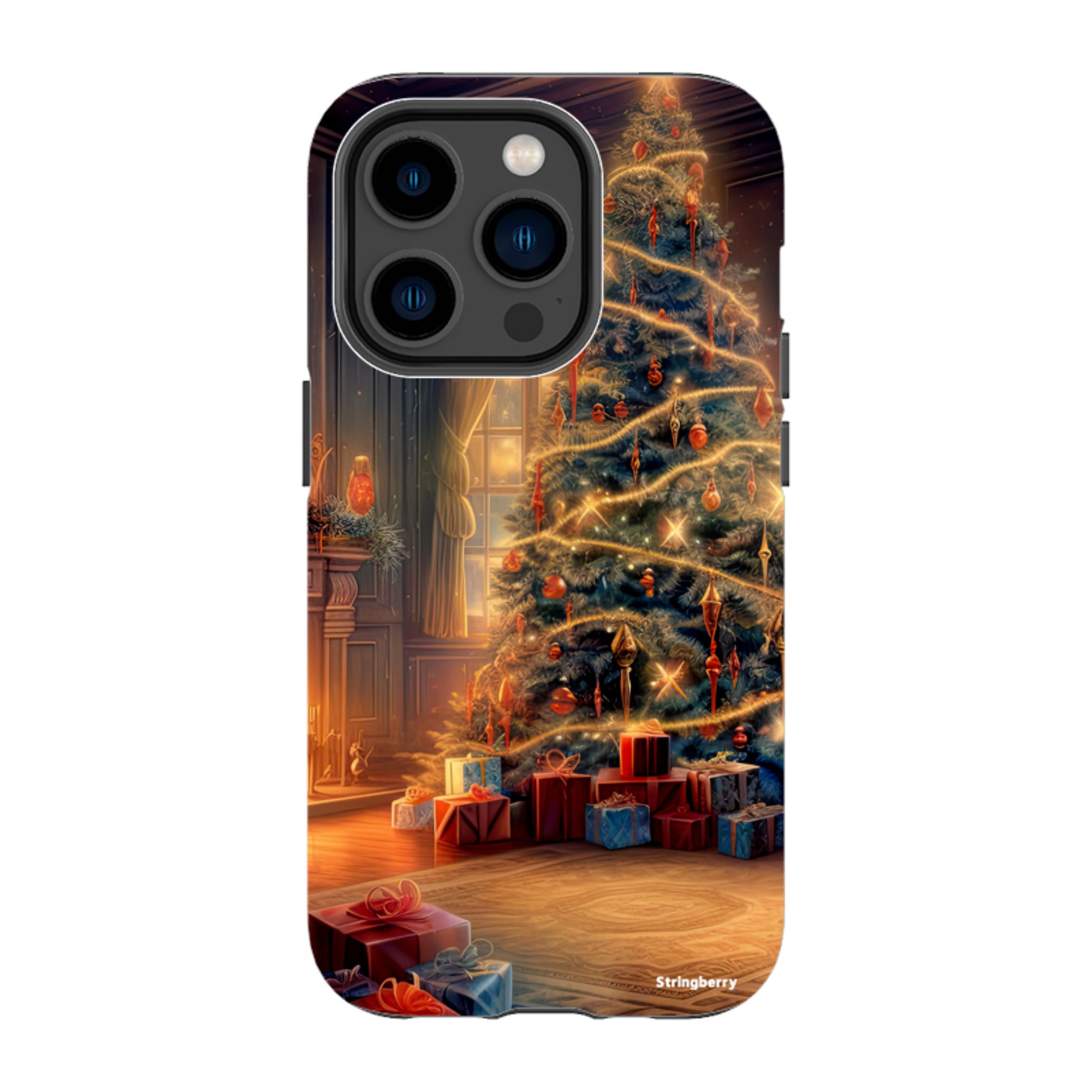 iPhone Tough Case - Holly Jolly Christmas