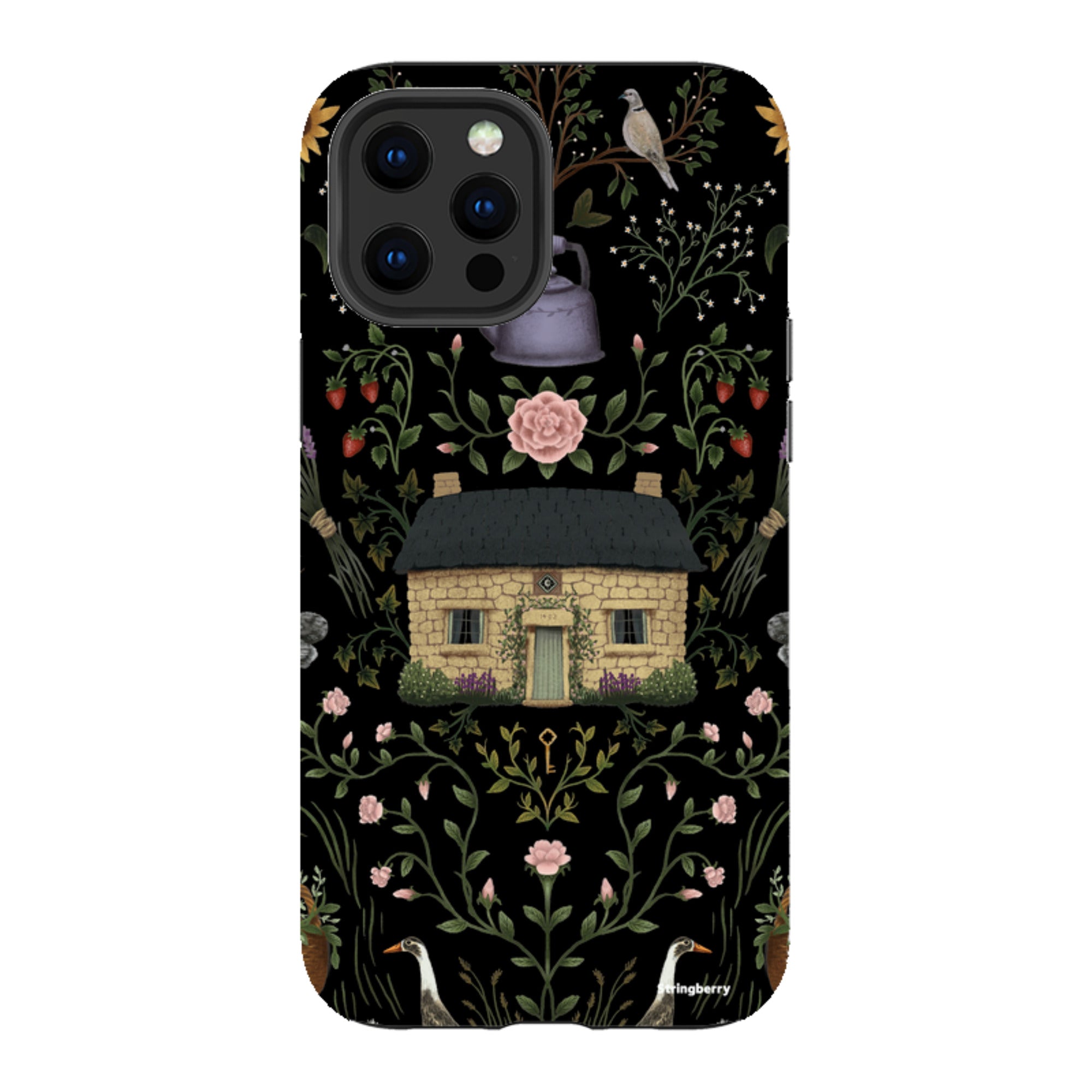 iPhone Tough Case - Cottage By Anna Stead