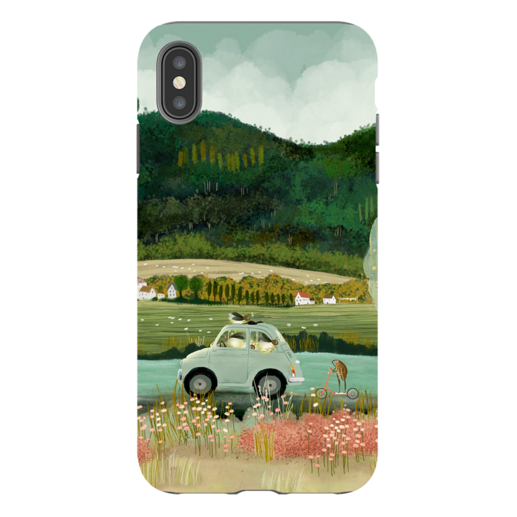 iPhone Tough Case - Lightening Bugs By Katherine Quinn