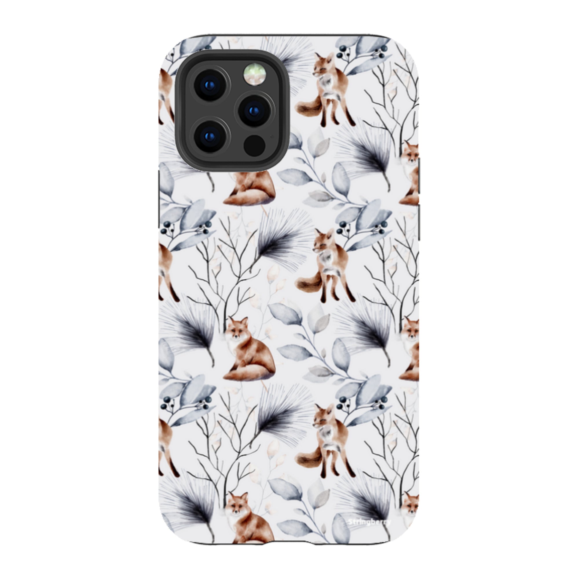 iPhone Tough Case - Foxy Xmas II