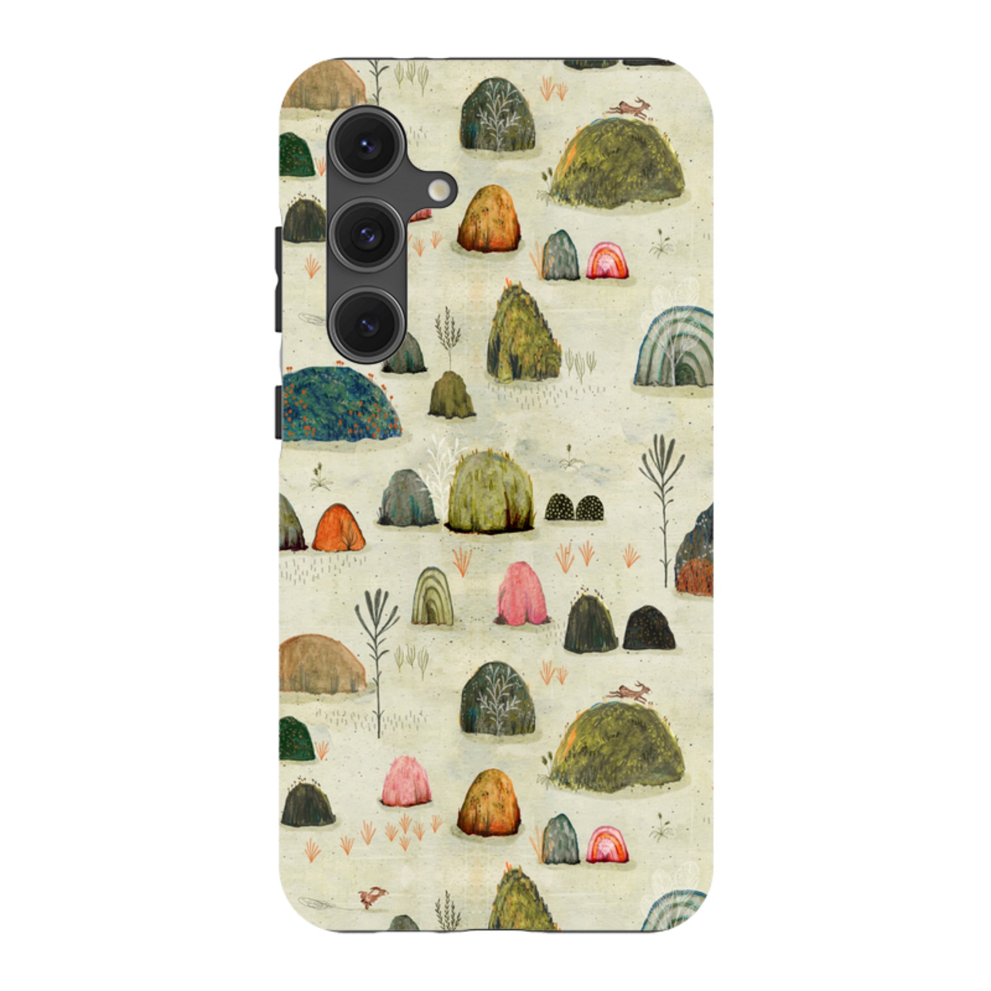 Samsung Tough Case - Sunset Mossy Hills By Katherine Quinn