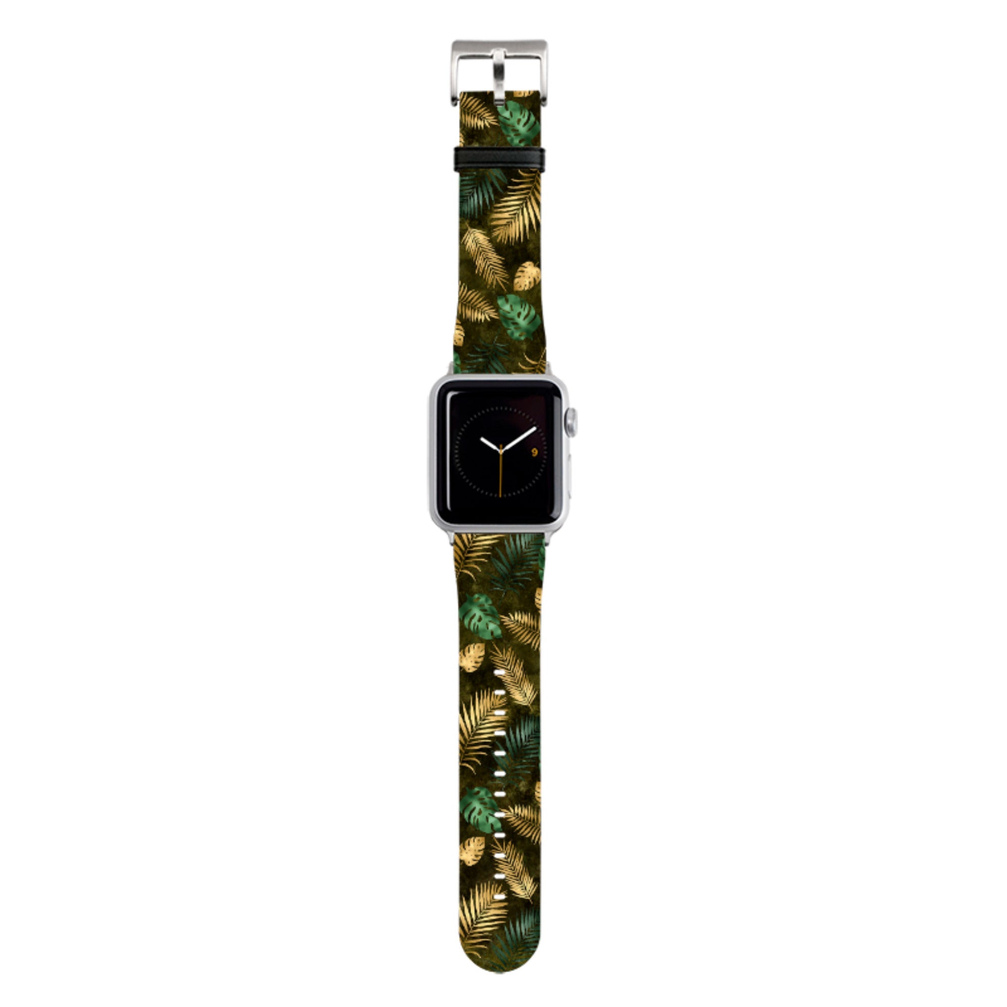 Feather Greens Apple Watch Strap