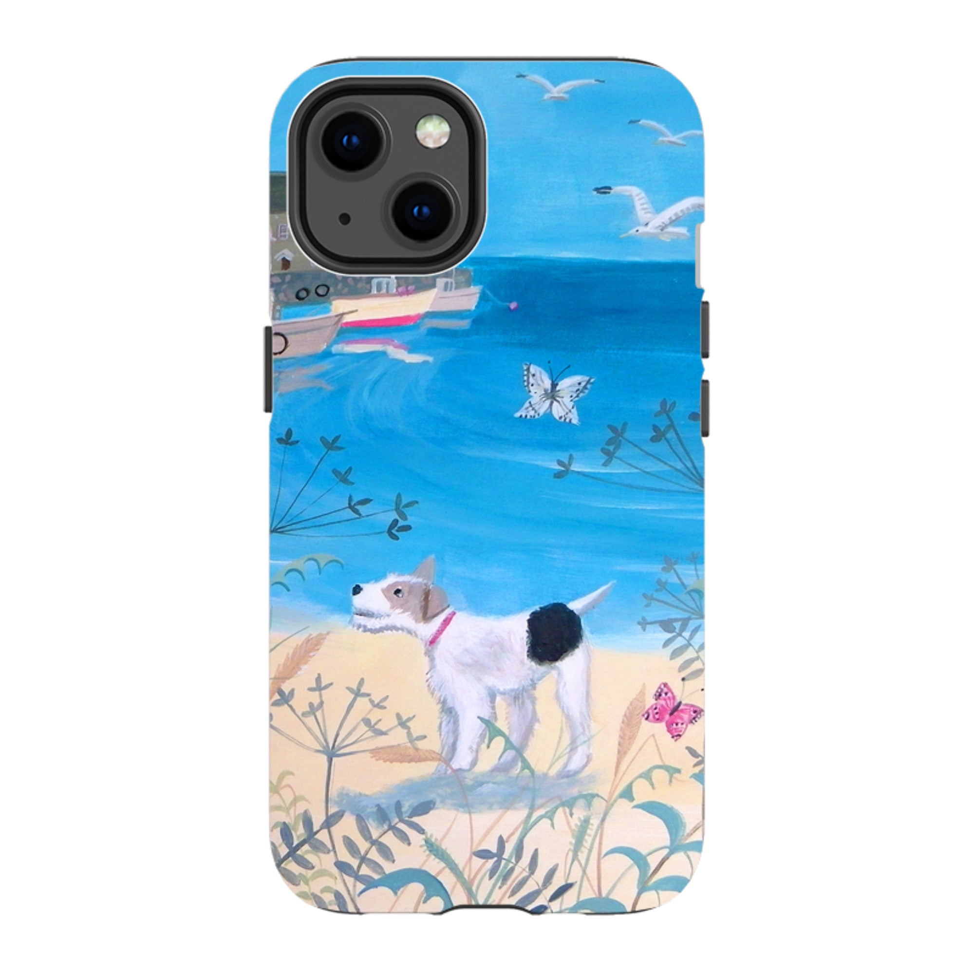iPhone Tough Case - Seaside Dog By Mary Stubberfield
