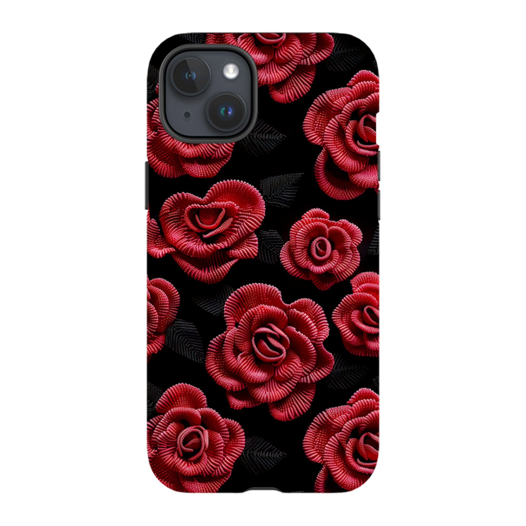 iPhone MagSafe Tough Case - Dark Roses II