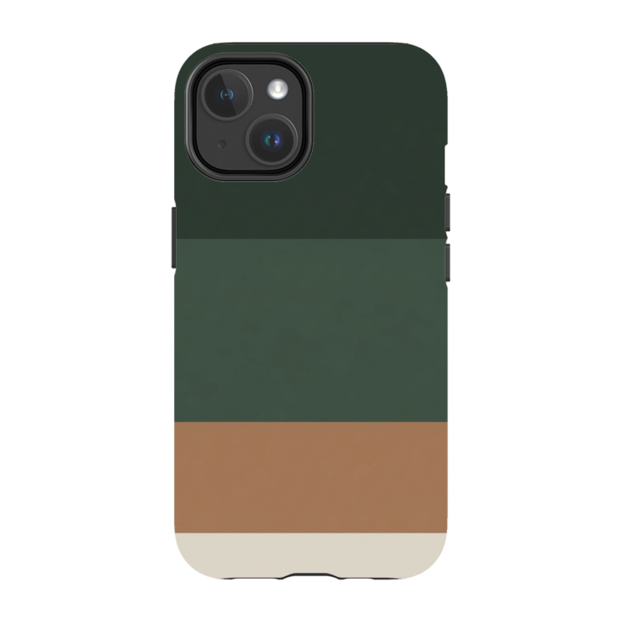 iPhone MagSafe Tough Case - Terracotta and Green Gradient