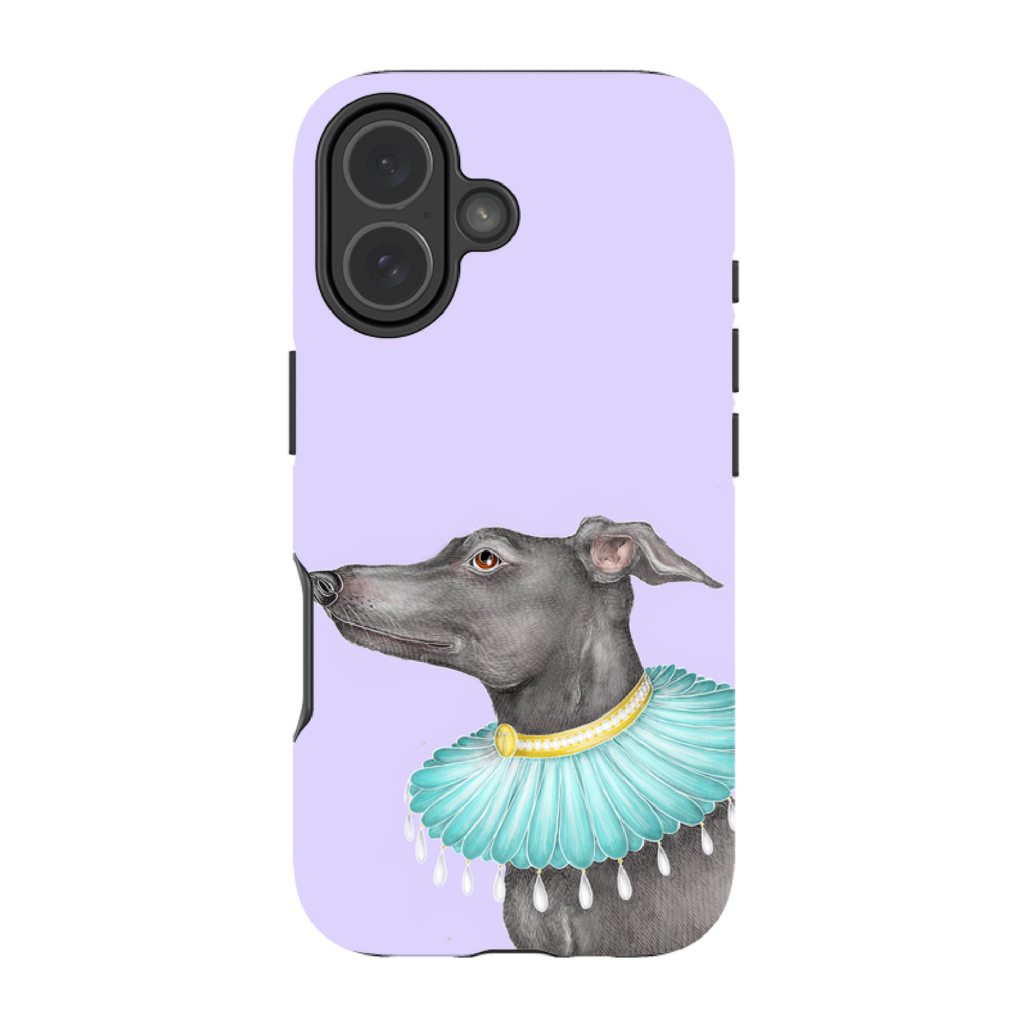 iPhone Tough Case - Greyhound By Catherine Rowe