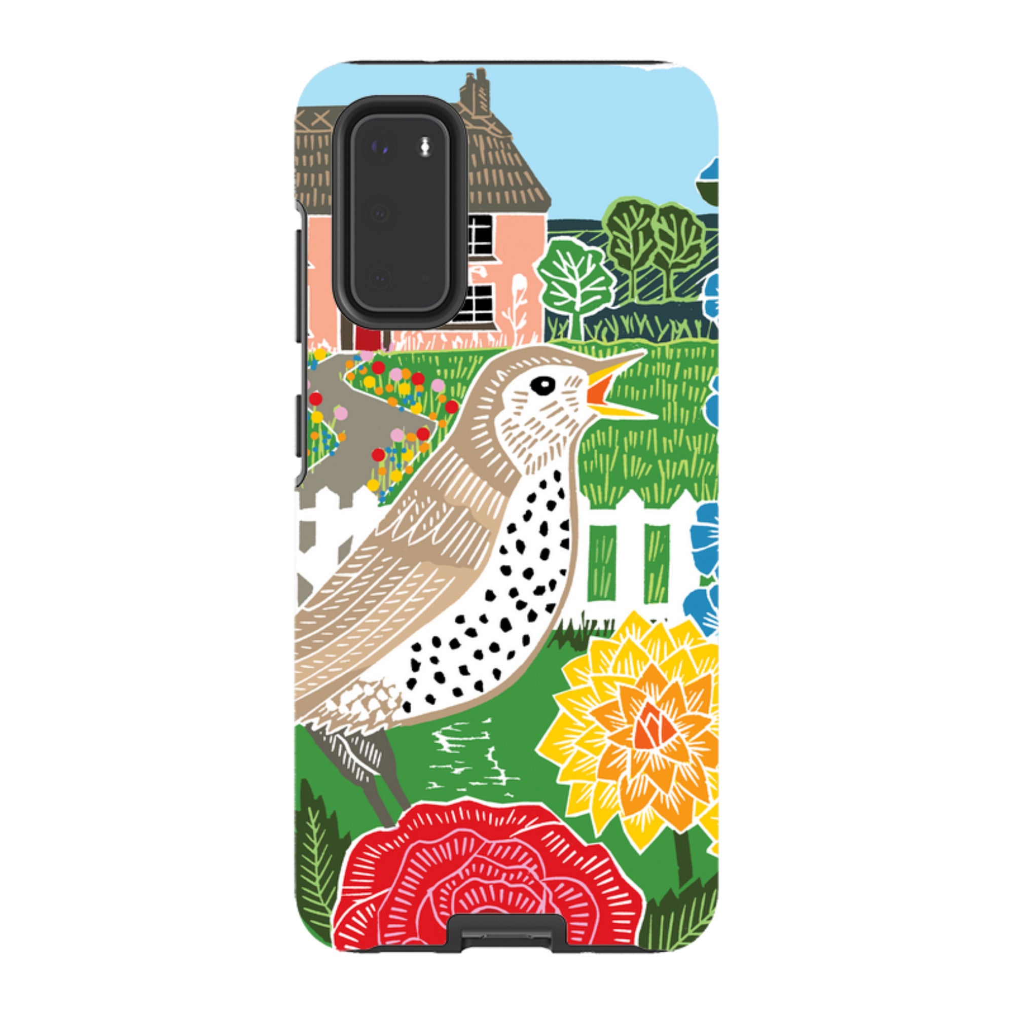 Samsung Tough Case - Cottage Garden By Kate Heiss