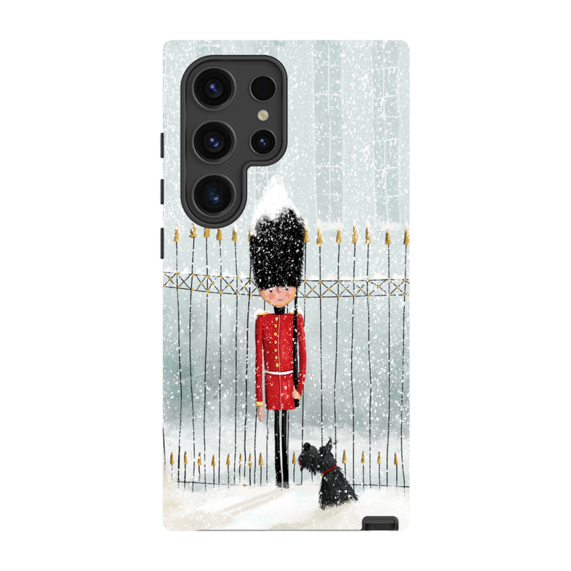 Samsung Tough Case - London In Snow By Maja Lindberg