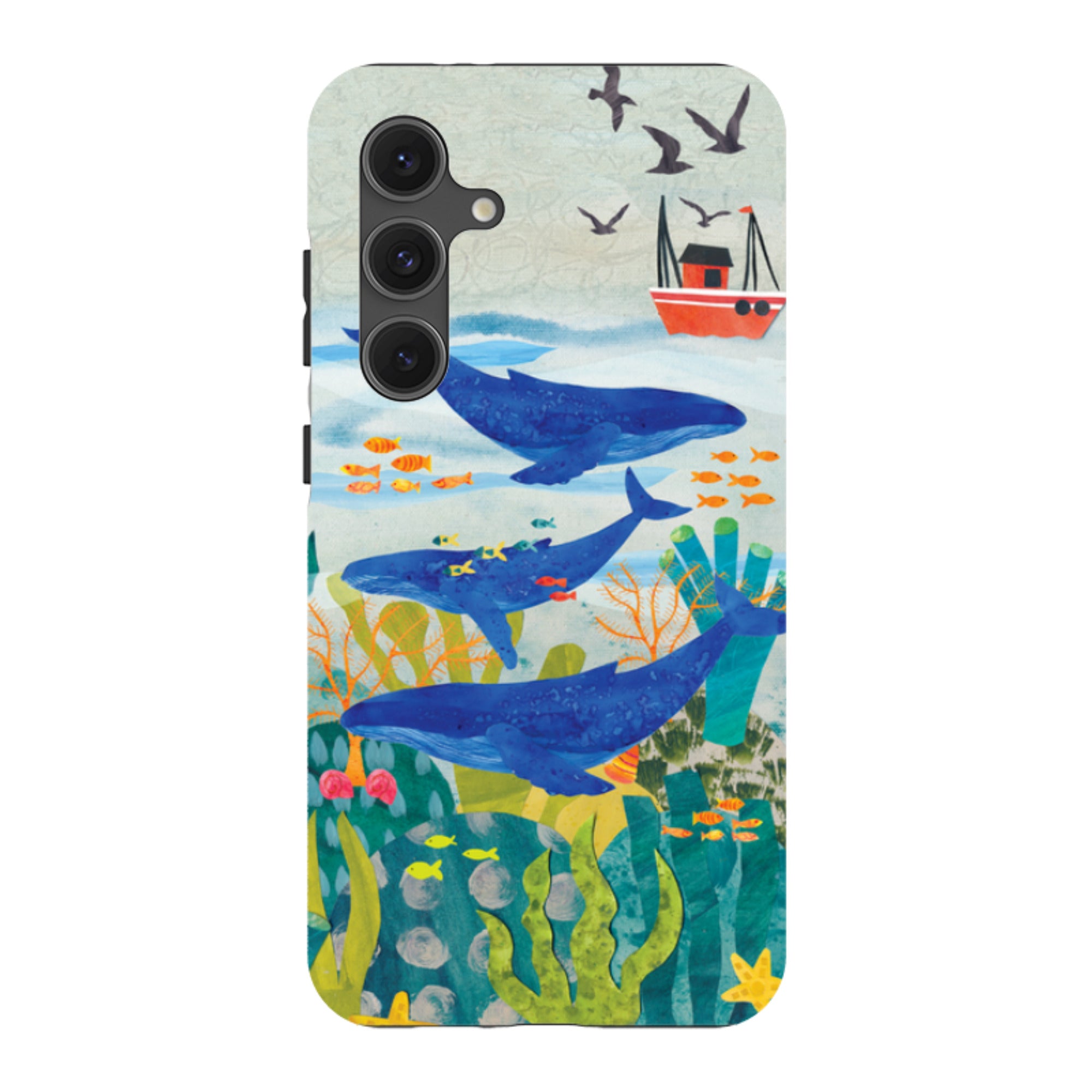Samsung Tough  Case - Whale Watching By Tracey English