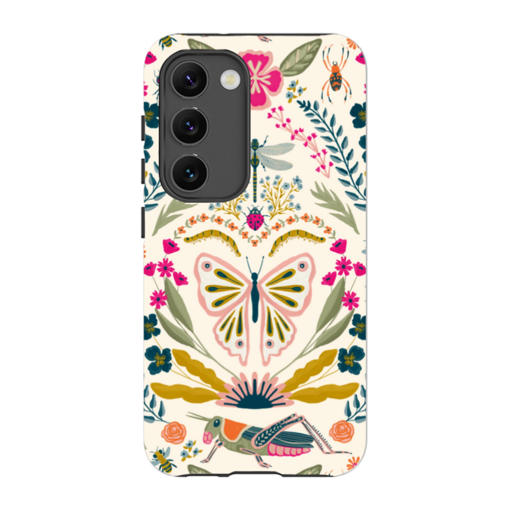 Samsung Tough Case - Butterfly Floral By Abby Jacobs