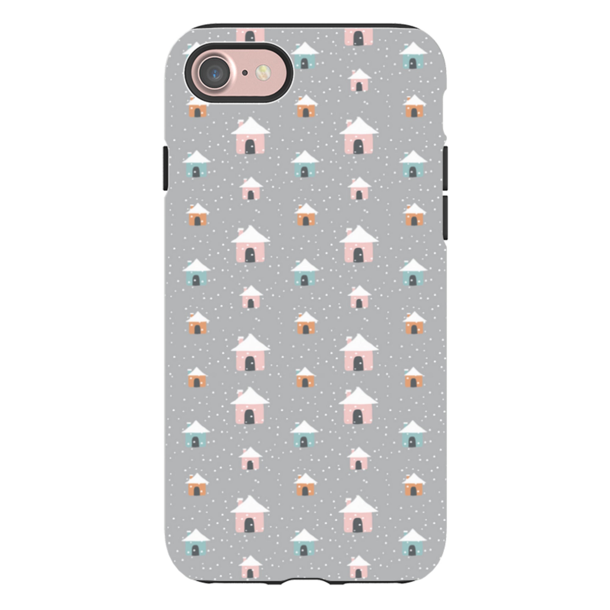 iPhone Tough Case - House Pattern