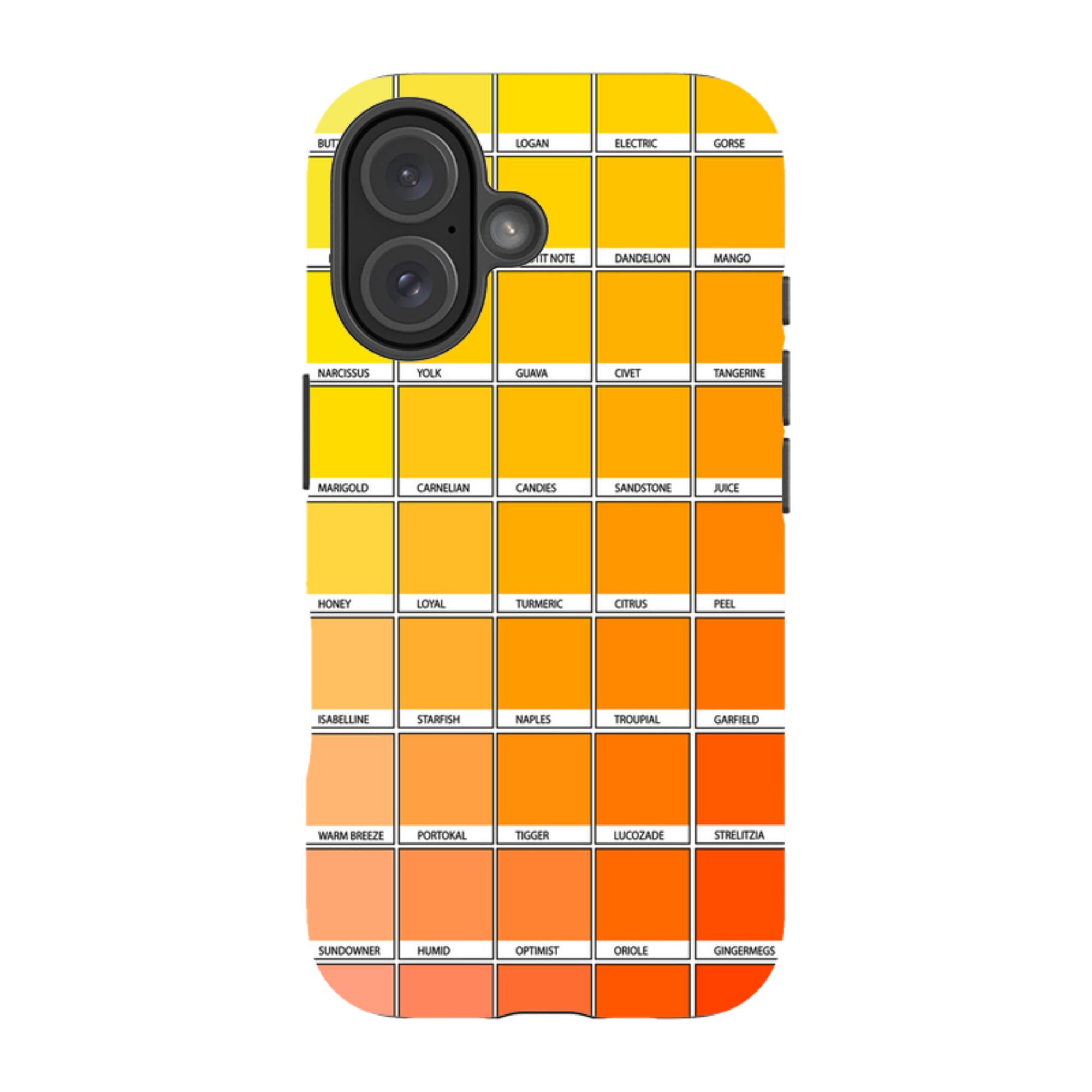 iPhone MagSafe Tough Case -  Yellow Chromology By Kitty Joseph