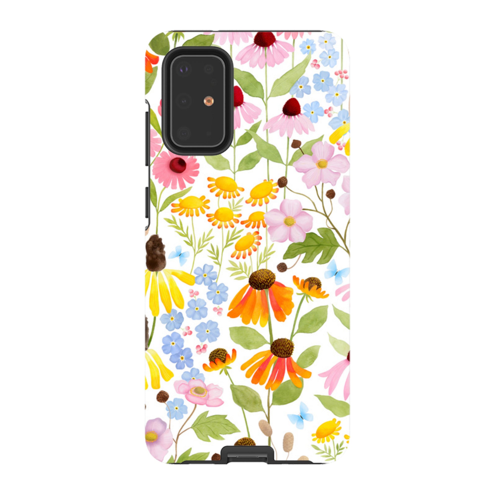 Samsung Tough Case - Wildflower Pattern By Bex Parkin