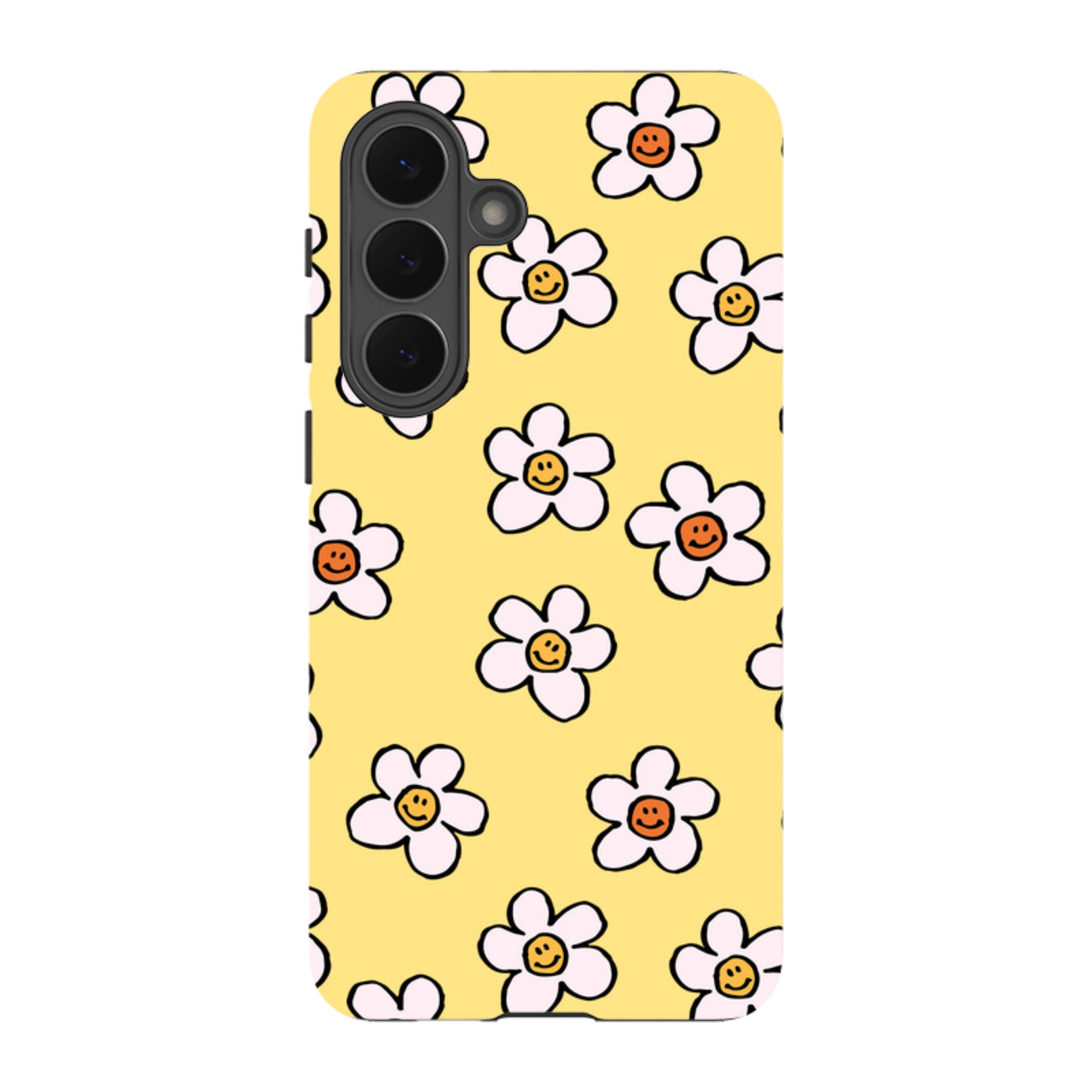 Samsung Tough Case - Smiley Mellow Yellow