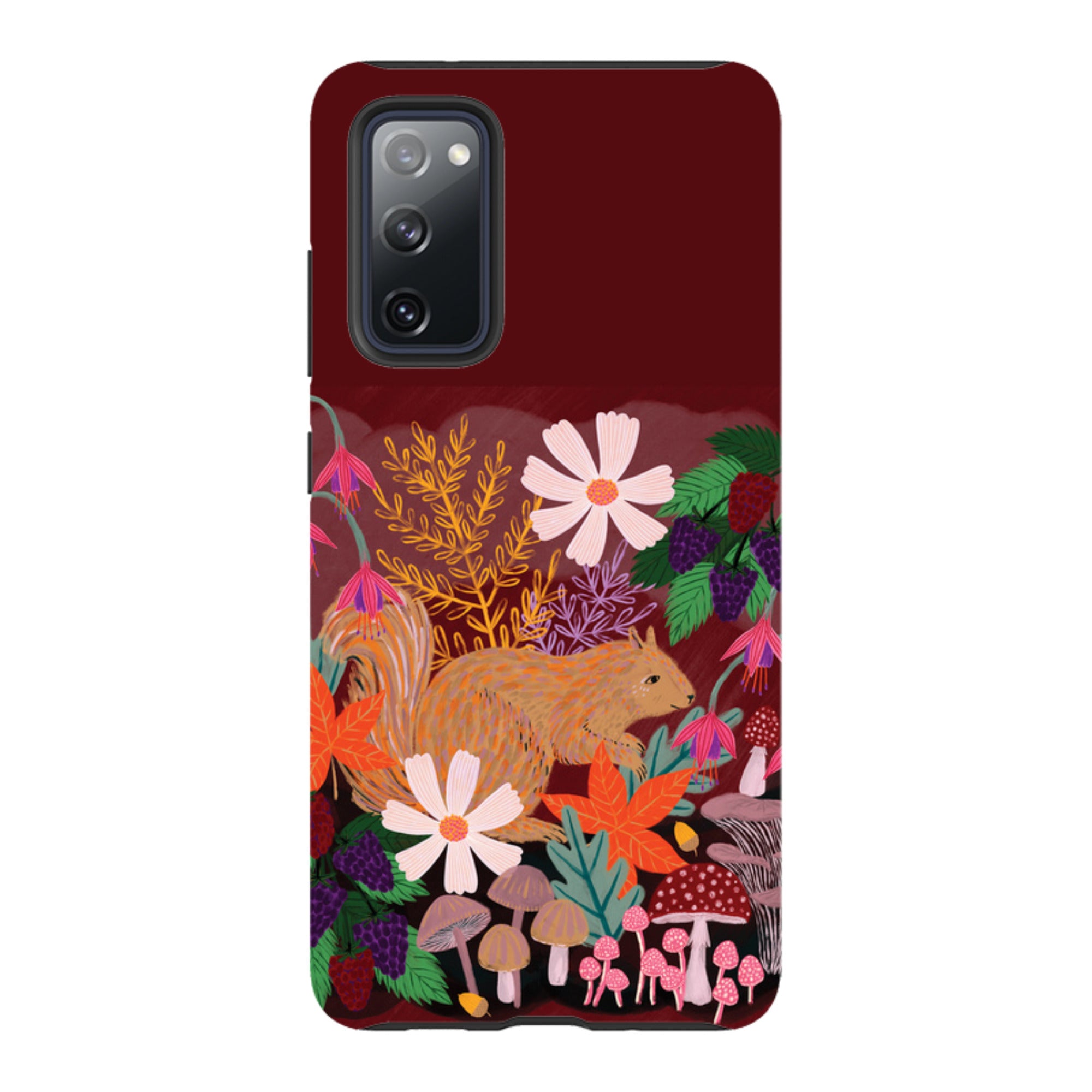 Samsung Tough Case - Autumn Squirrel By Lee Foster Wilson