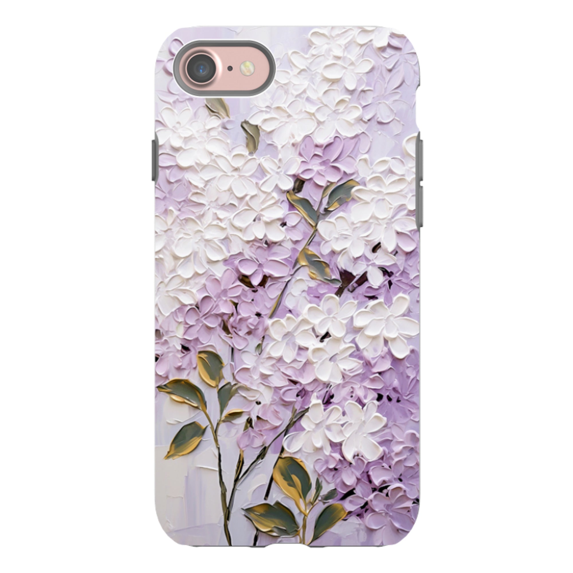 iPhone Tough Case - Purple Floral II