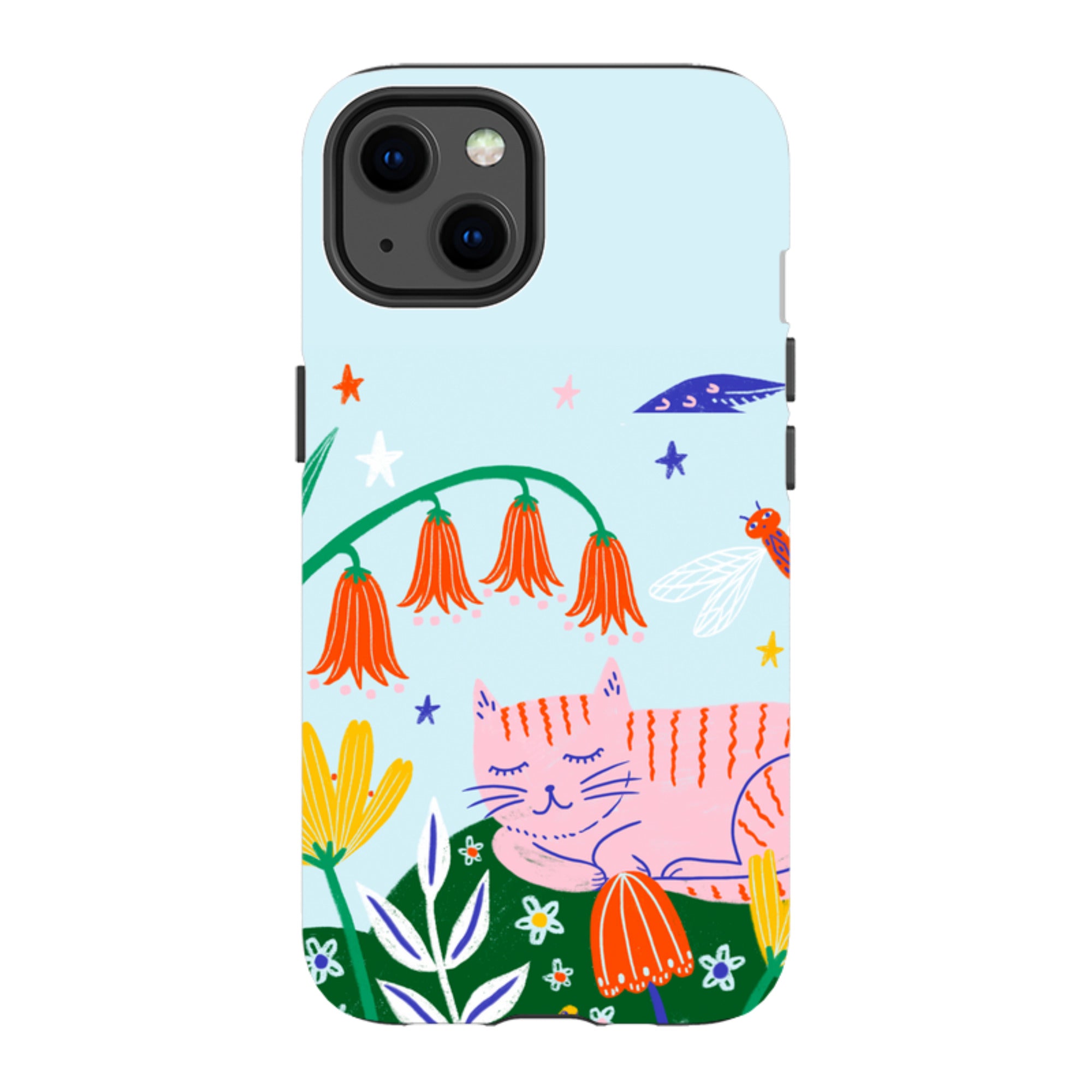 iPhone Tough Case - Cat By Lee Foster Wilson