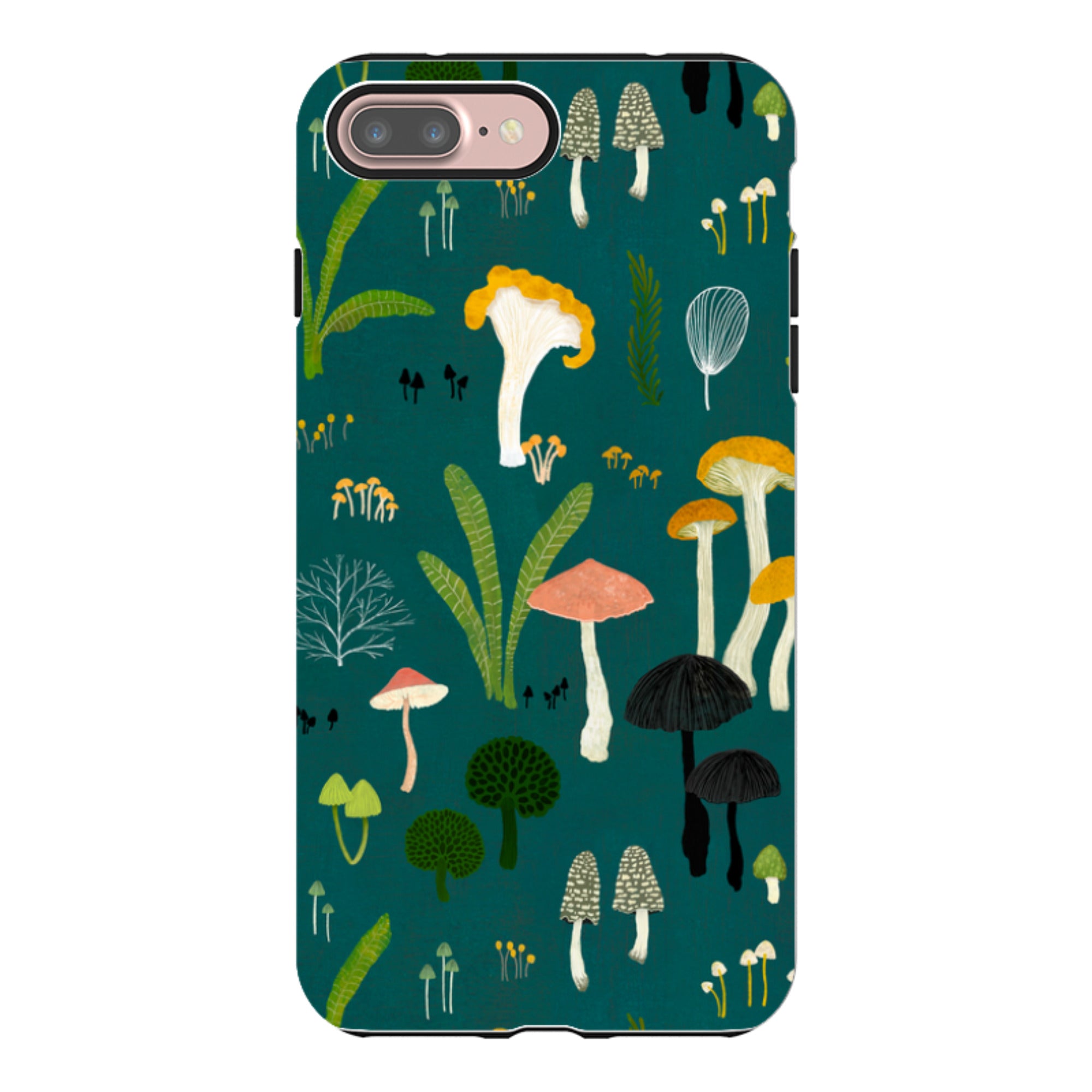 iPhone Tough Case - Mushroom Lake By Katherine Quinn