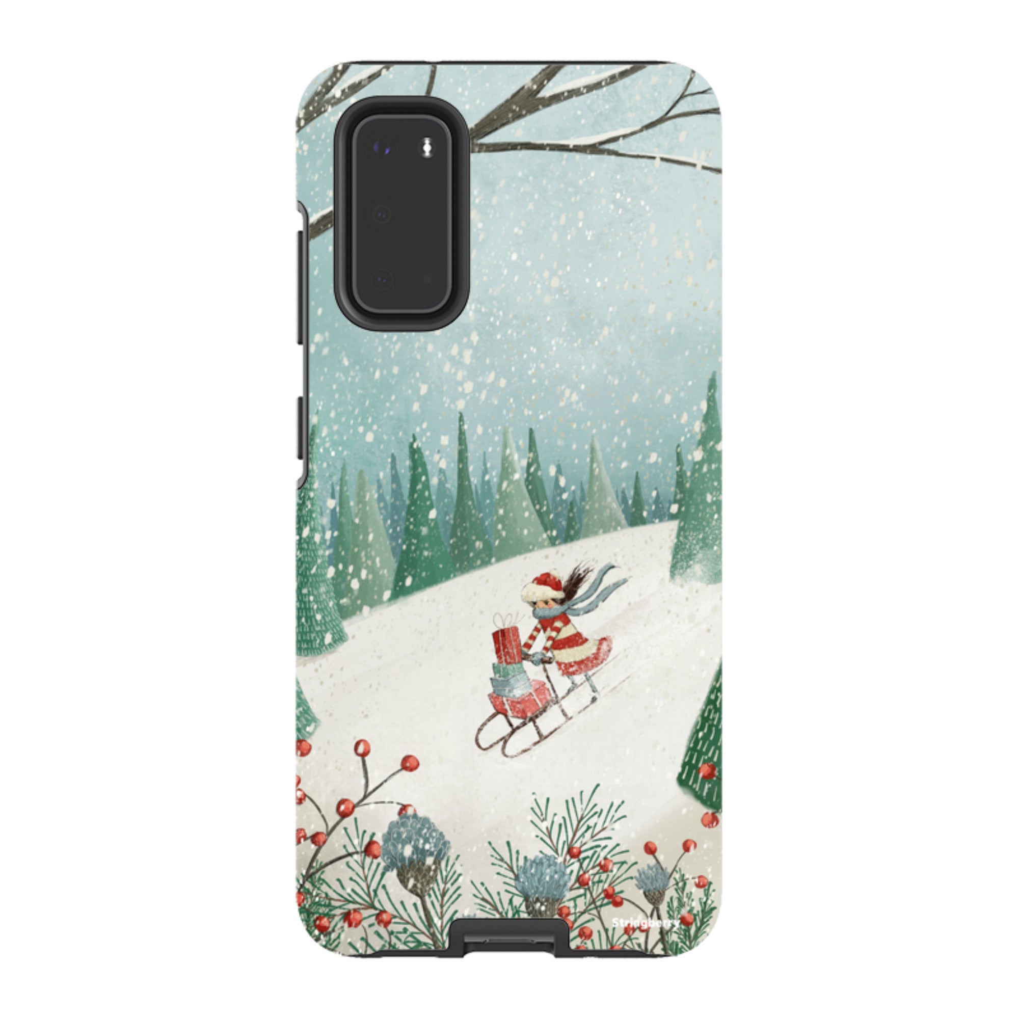 Samsung Tough Case - Sleigh Delivery By Maja Lindberg
