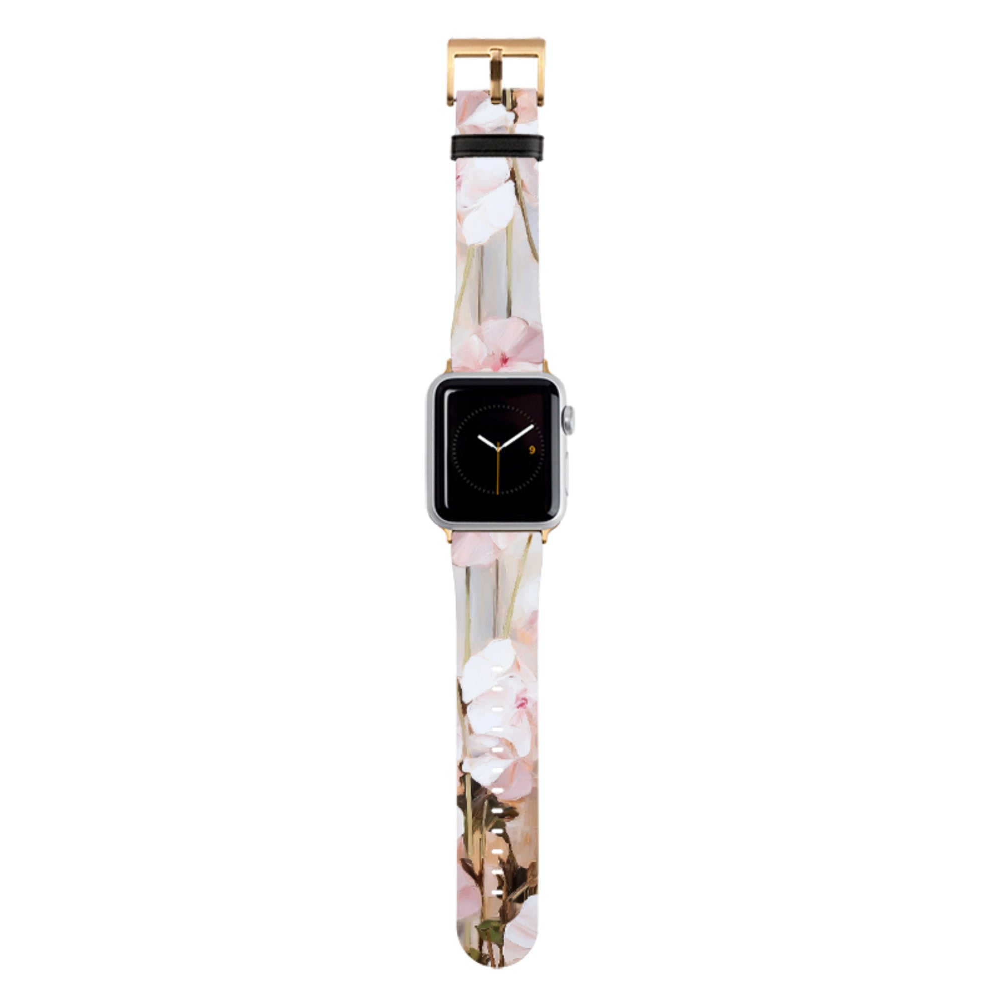Pink Delight Floral Apple Watch Strap