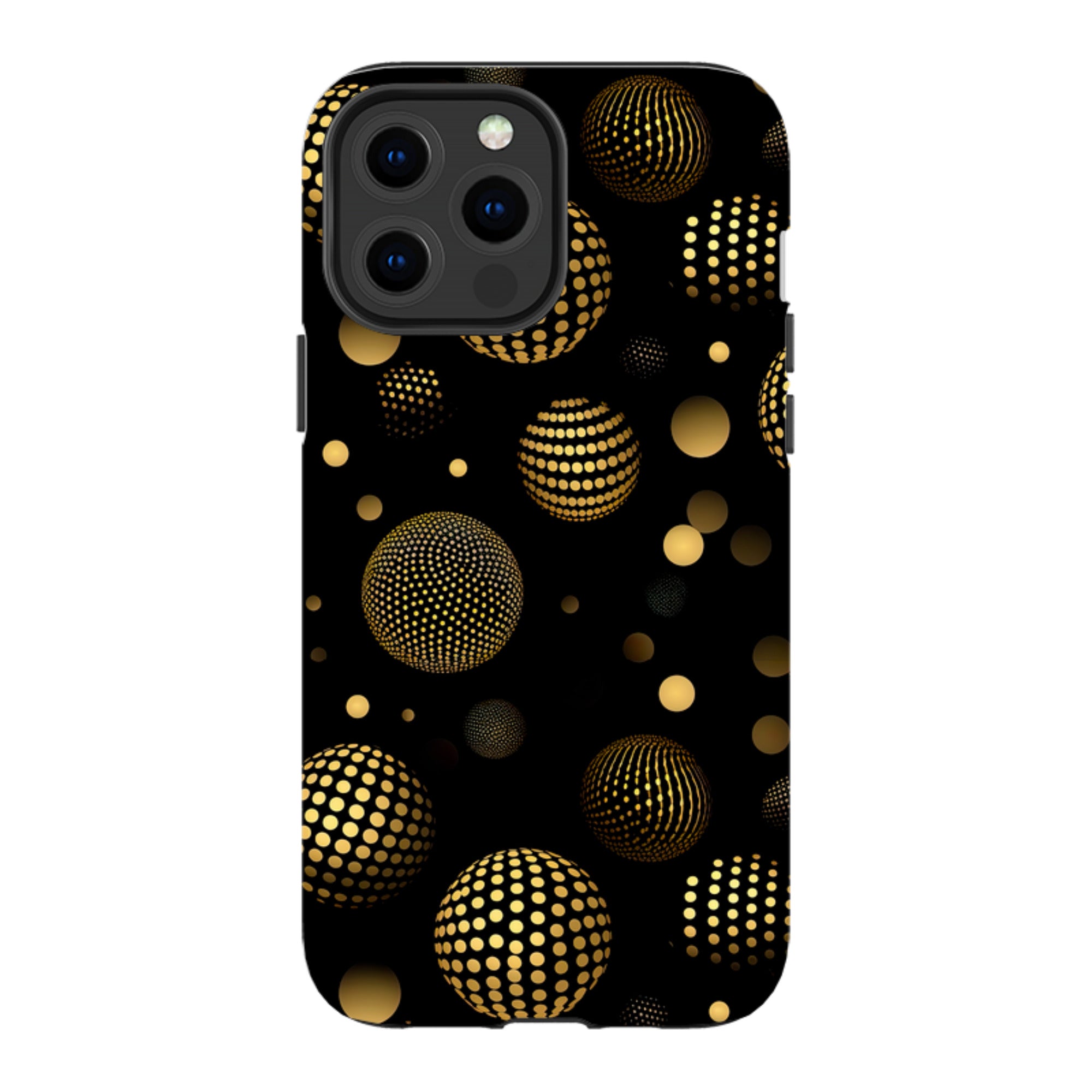 iPhone MagSafe Tough Case - Dark Polka