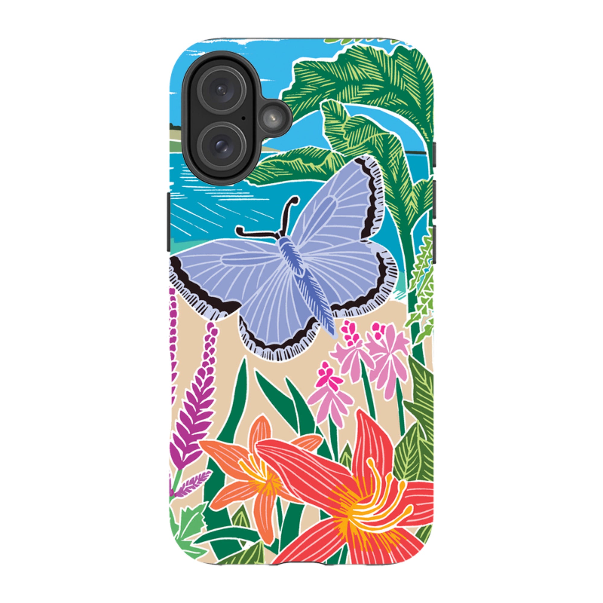 iPhone Tough Case - Trebah Garden By Kate Heiss
