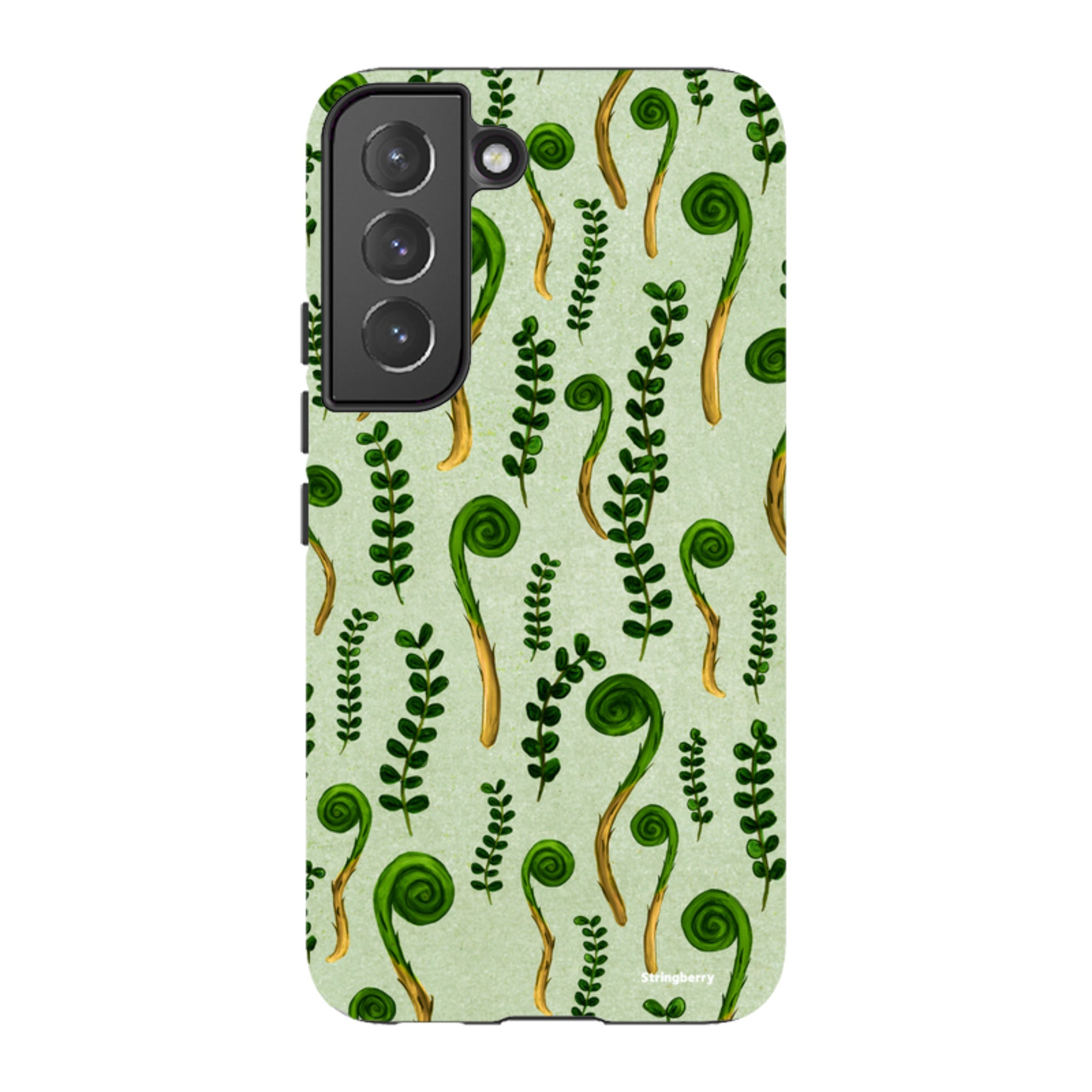 Samsung Tough Case - Fern Fronds By Katherine Quinn