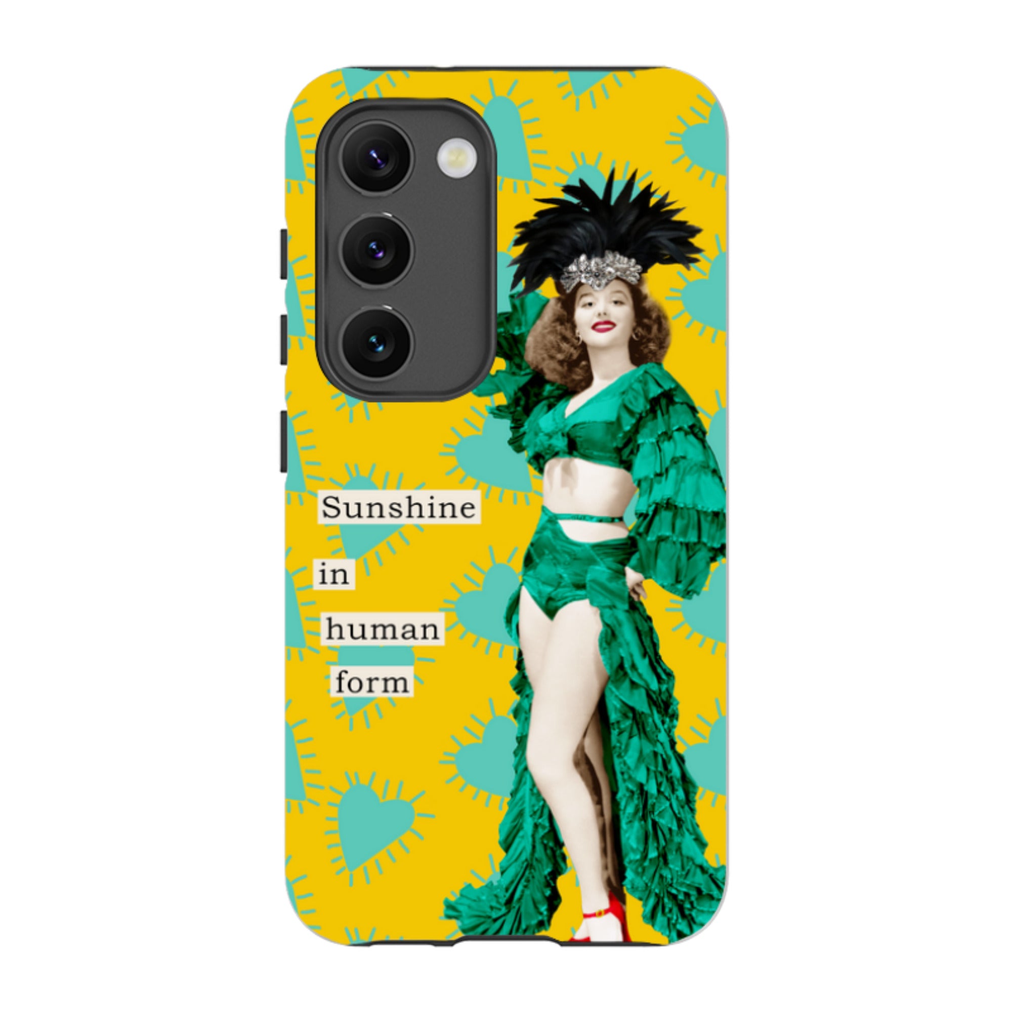 Samsung Tough Case - Sunshine in Human Form  By Clare Jordan
