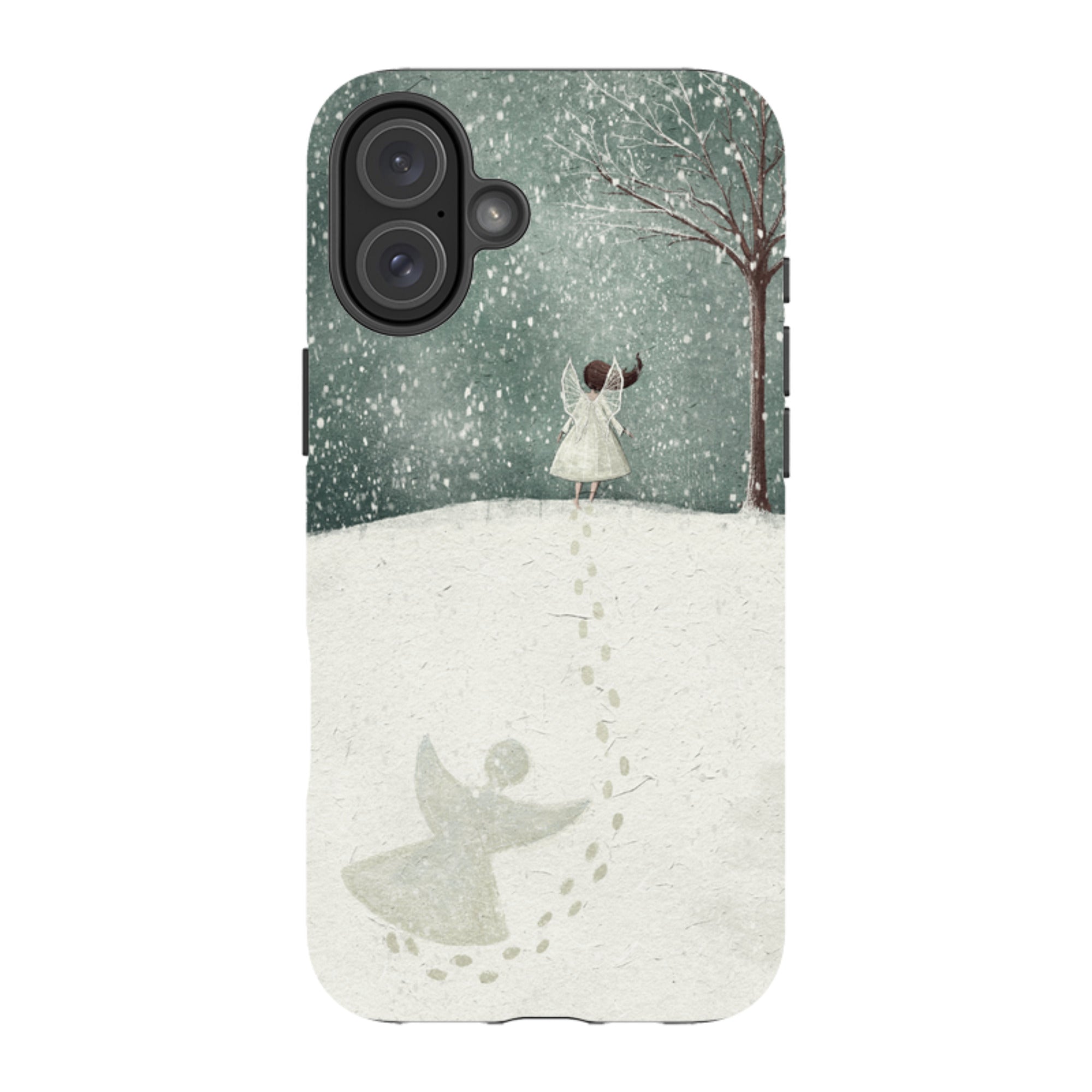 iPhone Tough Case - Snow Angel By Maja Lindberg
