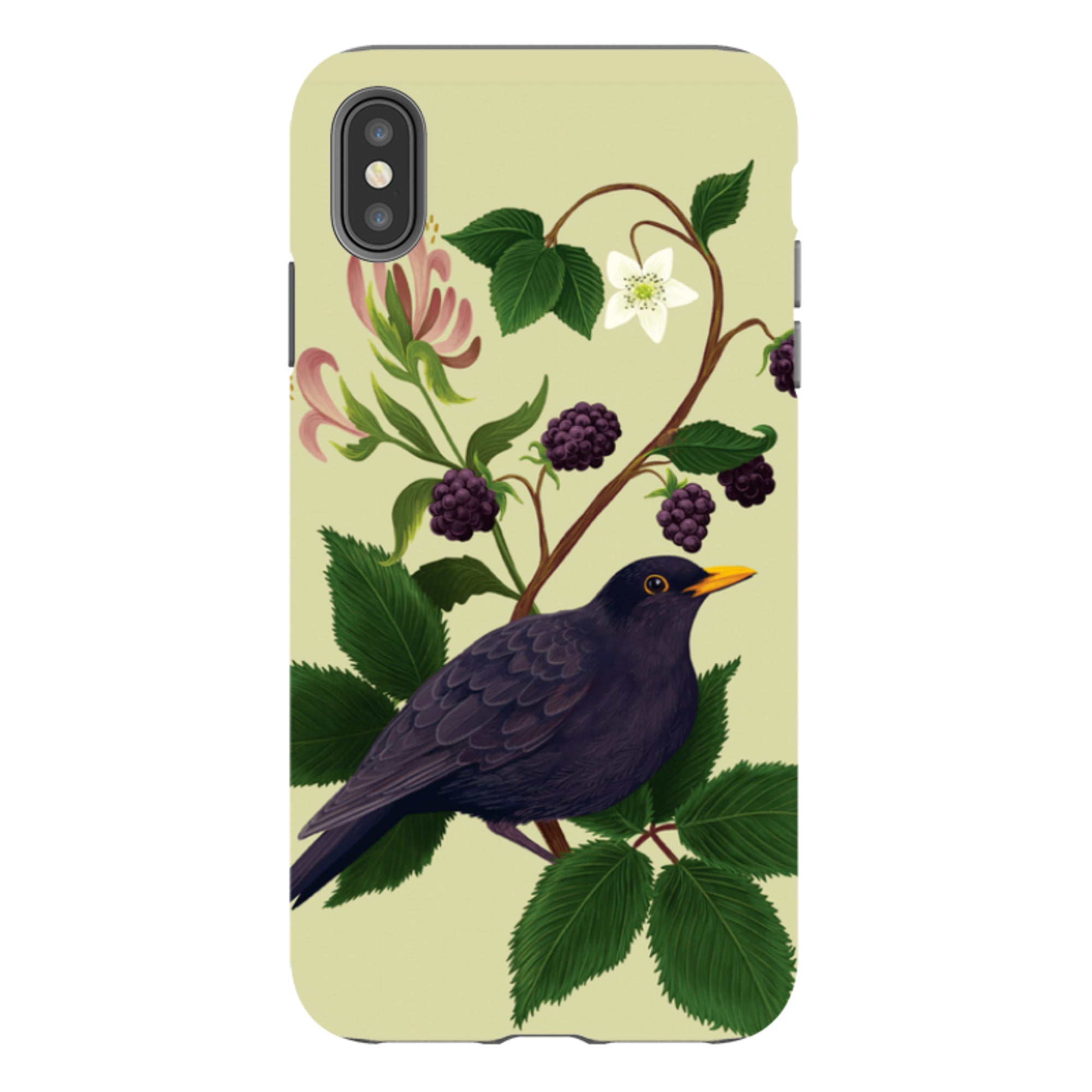 iPhone Tough Case - Blackbird By Anna Stead