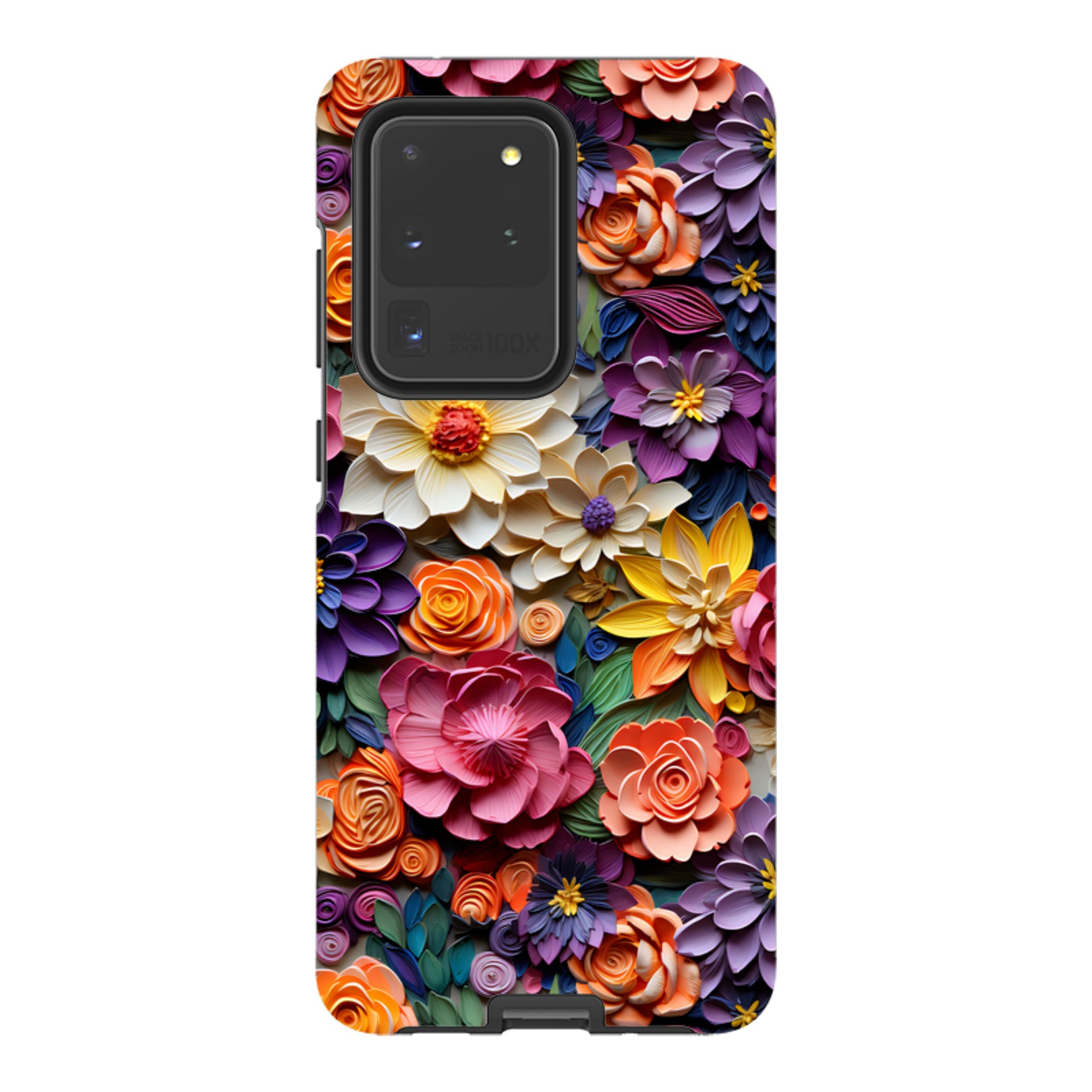 Samsung Tough Case - Violet Floral