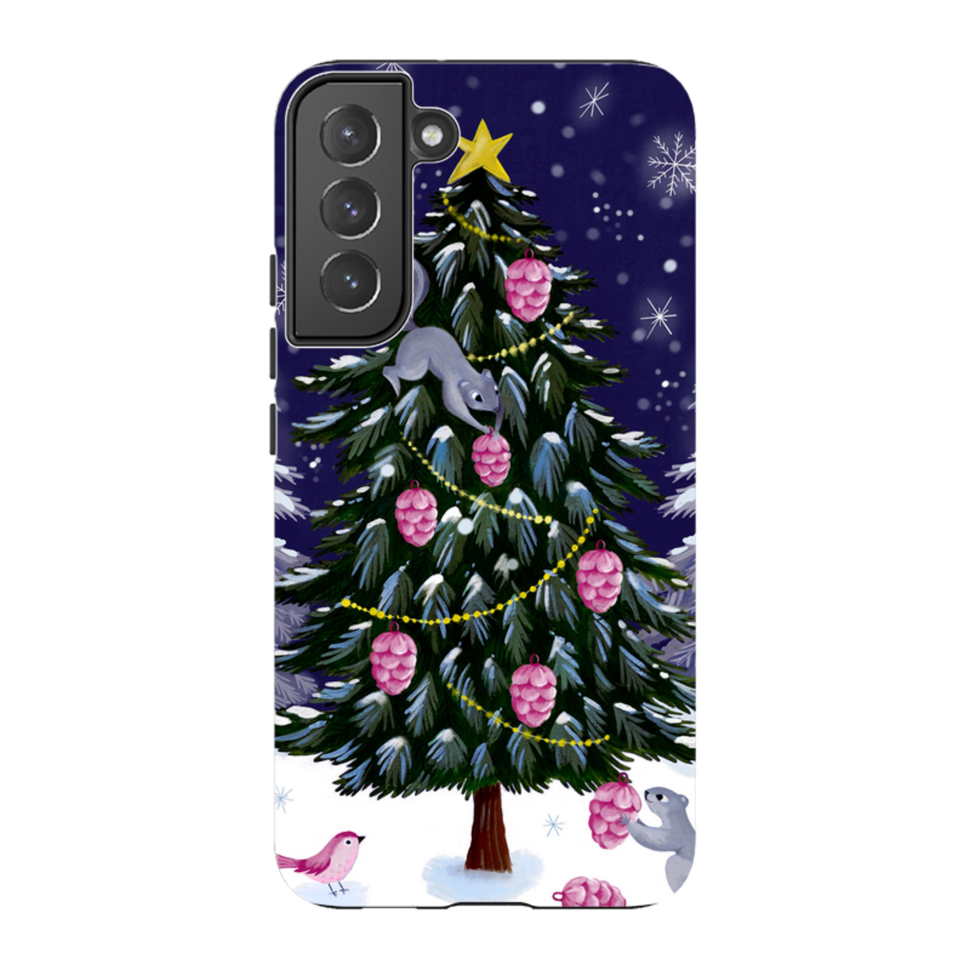 Samsung Tough Case - Squirrel Tree By Bex Parkin