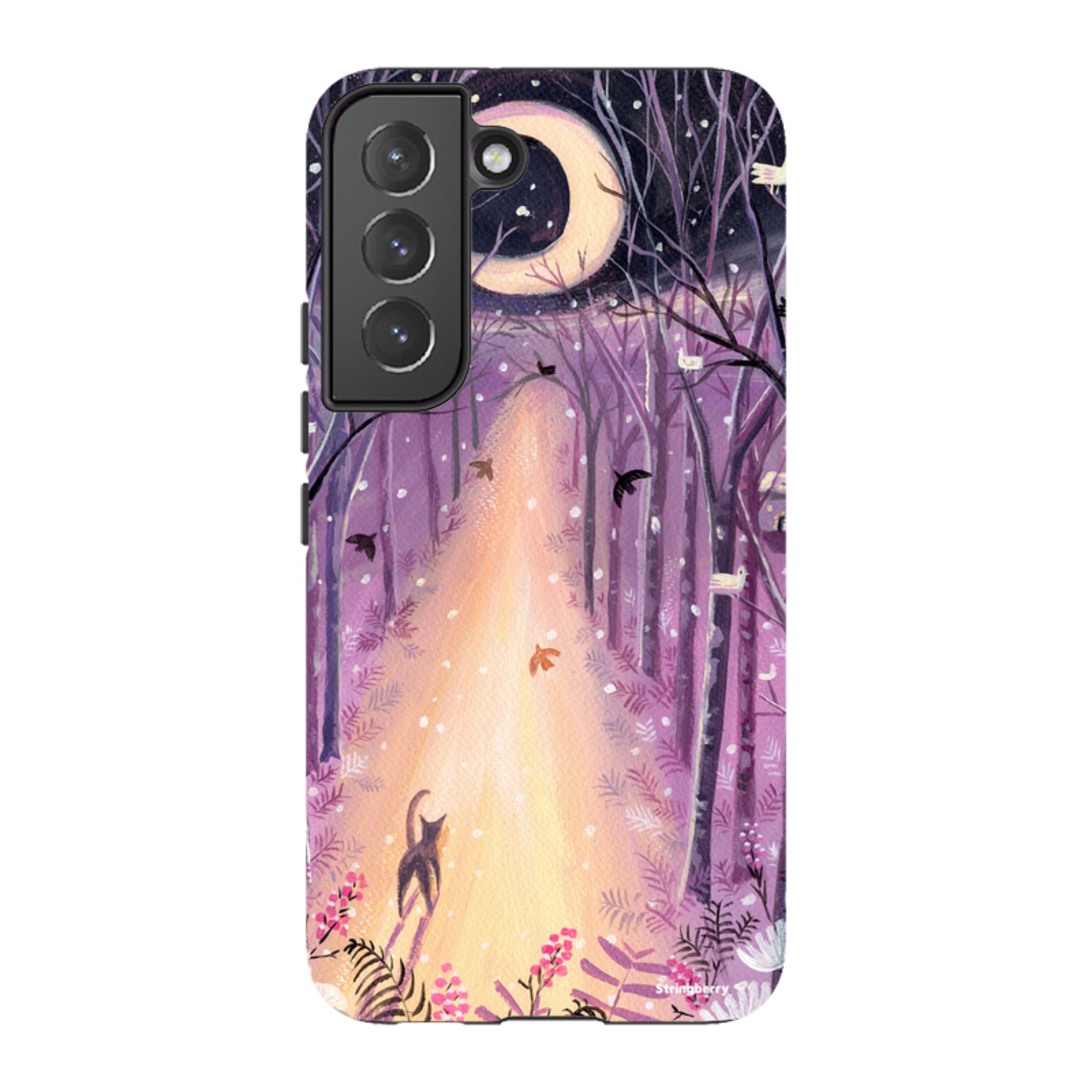 Samsung Tough Case - Forest Cat By Mary Stubberfield
