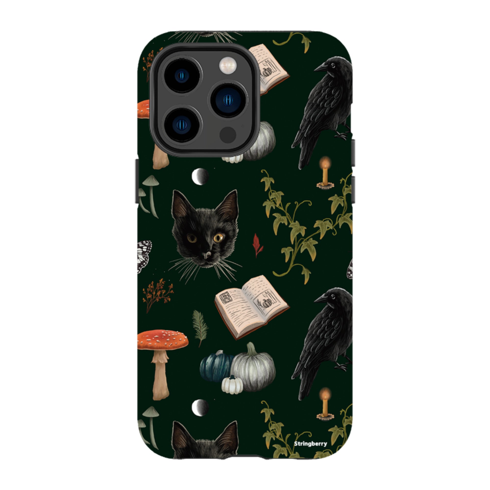 iPhone Tough Case - Halloween Pattern I By Anna Stead