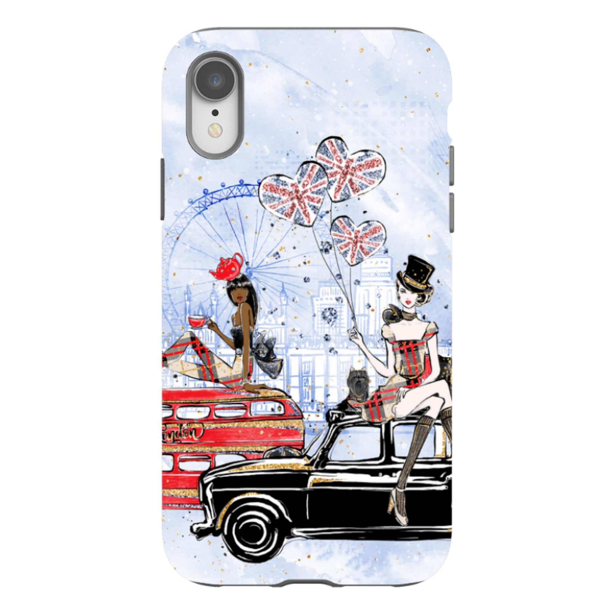 iPhone Tough Case - London Icons