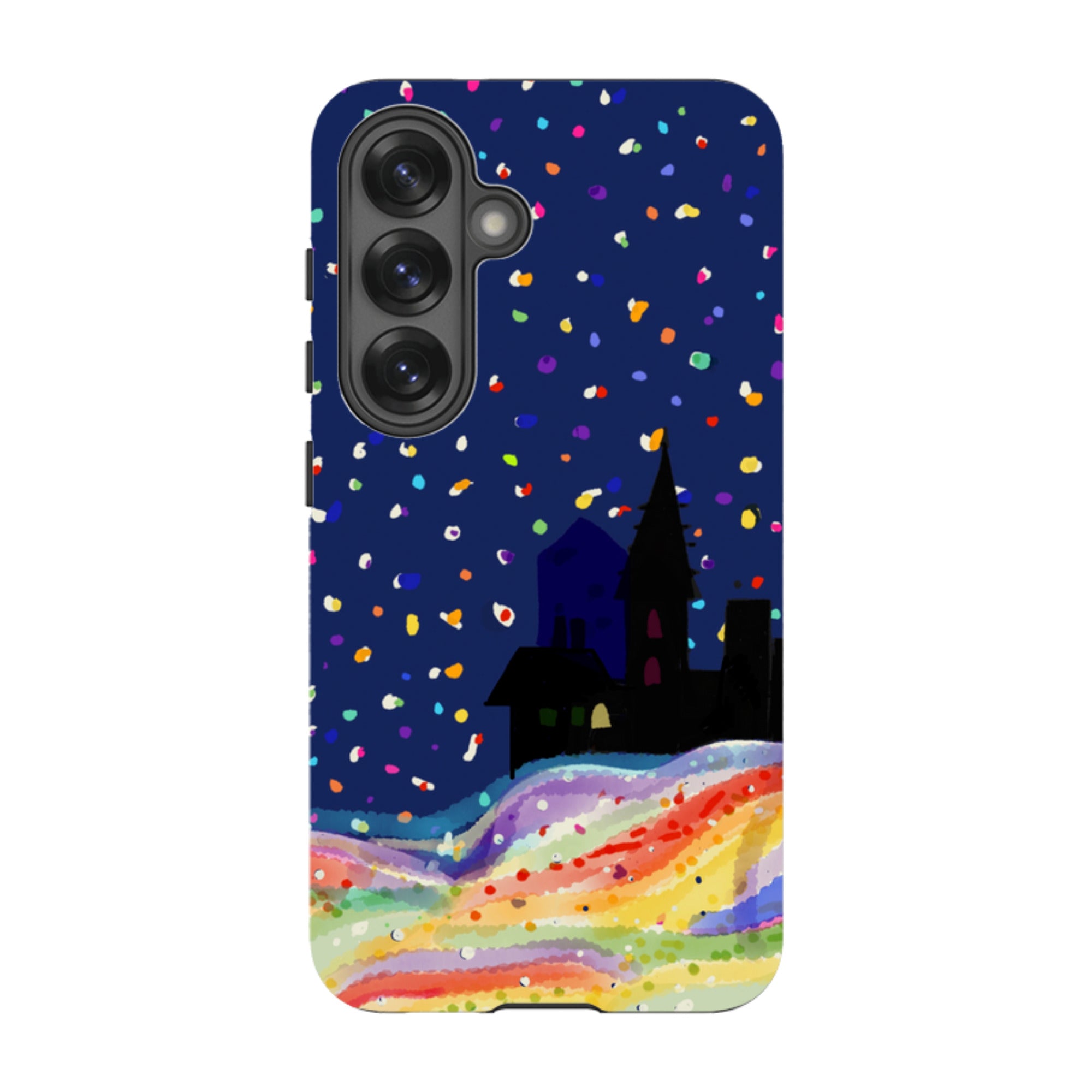 Samsung Tough Case - Rainbow Snow By Sarah Campbell