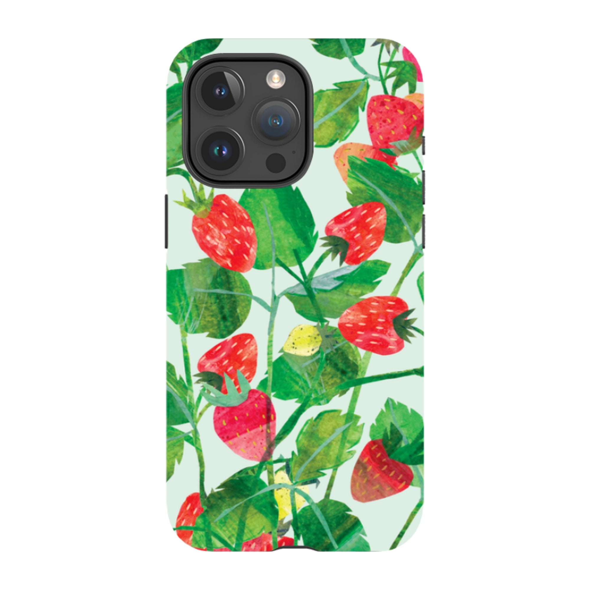 iPhone MagSafe Tough Case - Strawberries By Tracey English