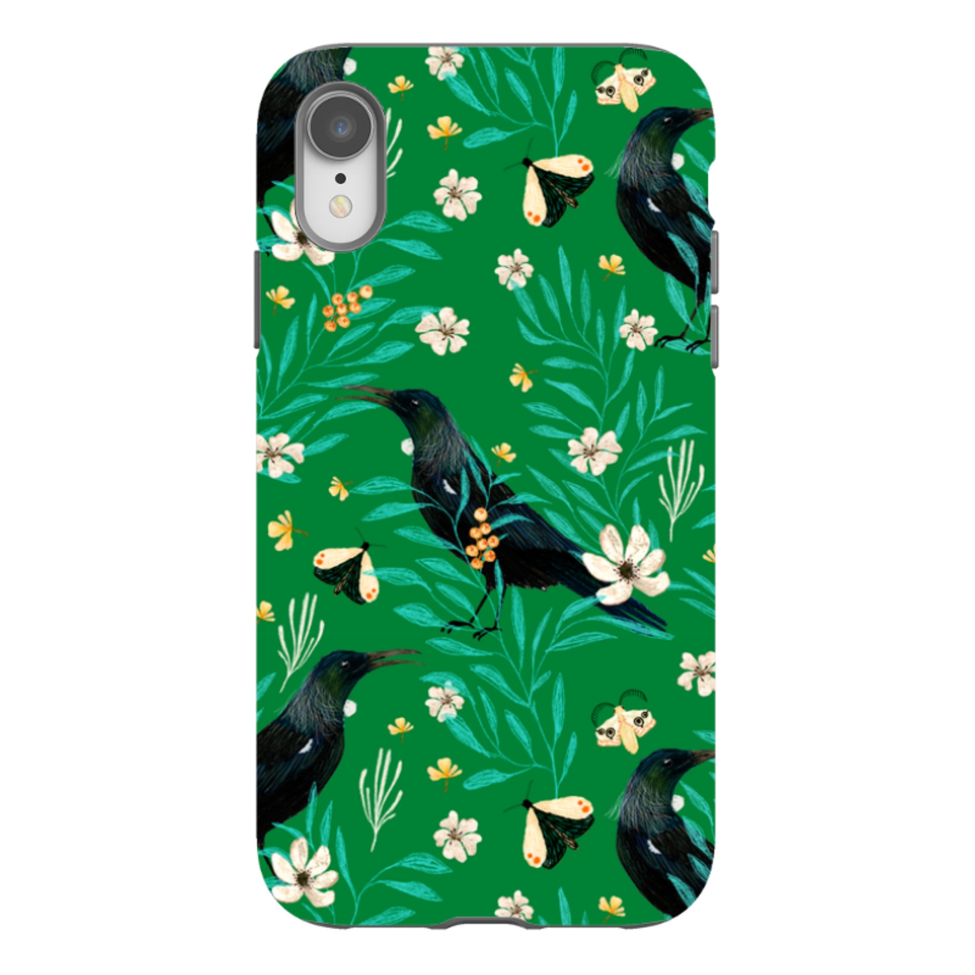 iPhone Tough Case - Tui Green By Katherine Quinn