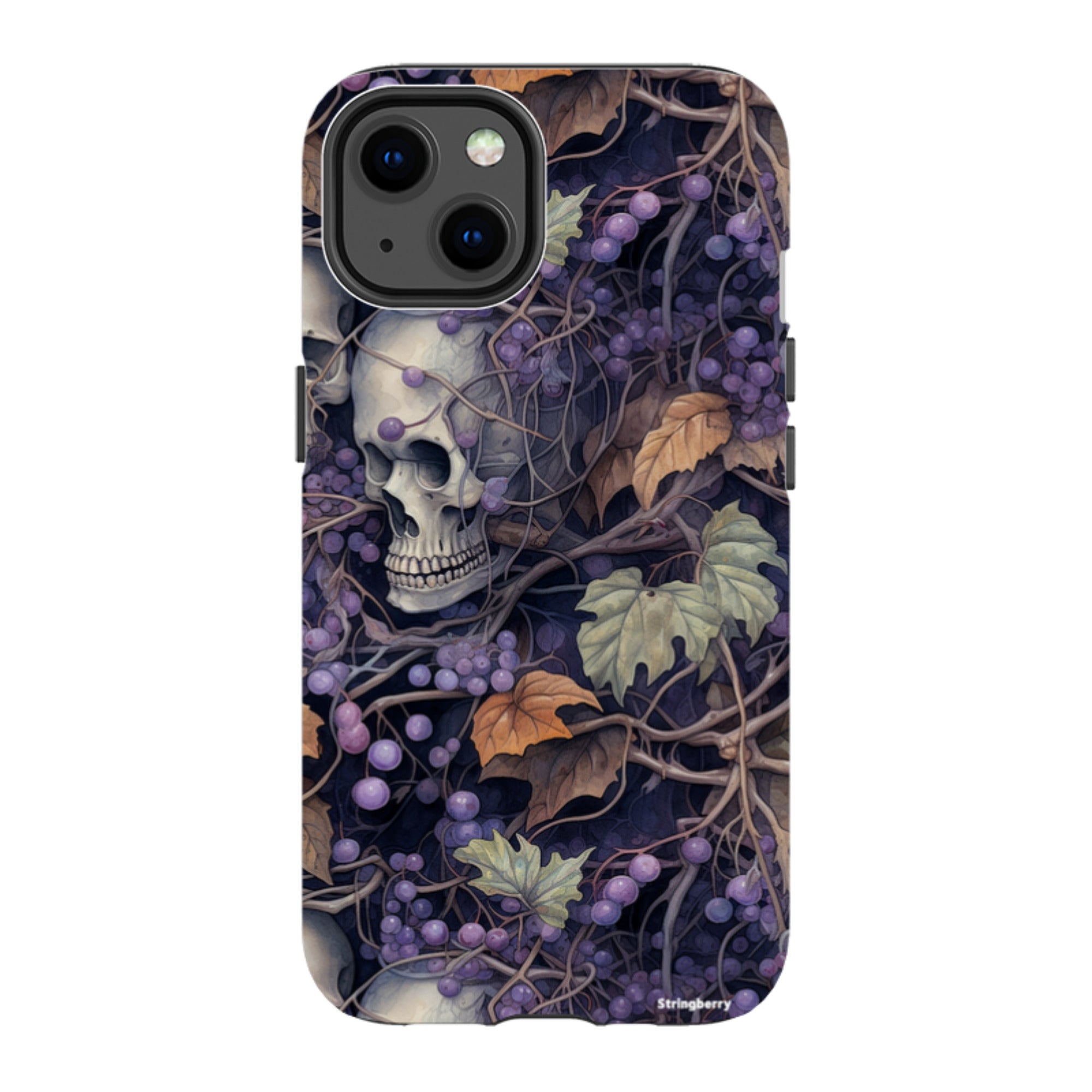 iPhone Tough Case - Grape Skull