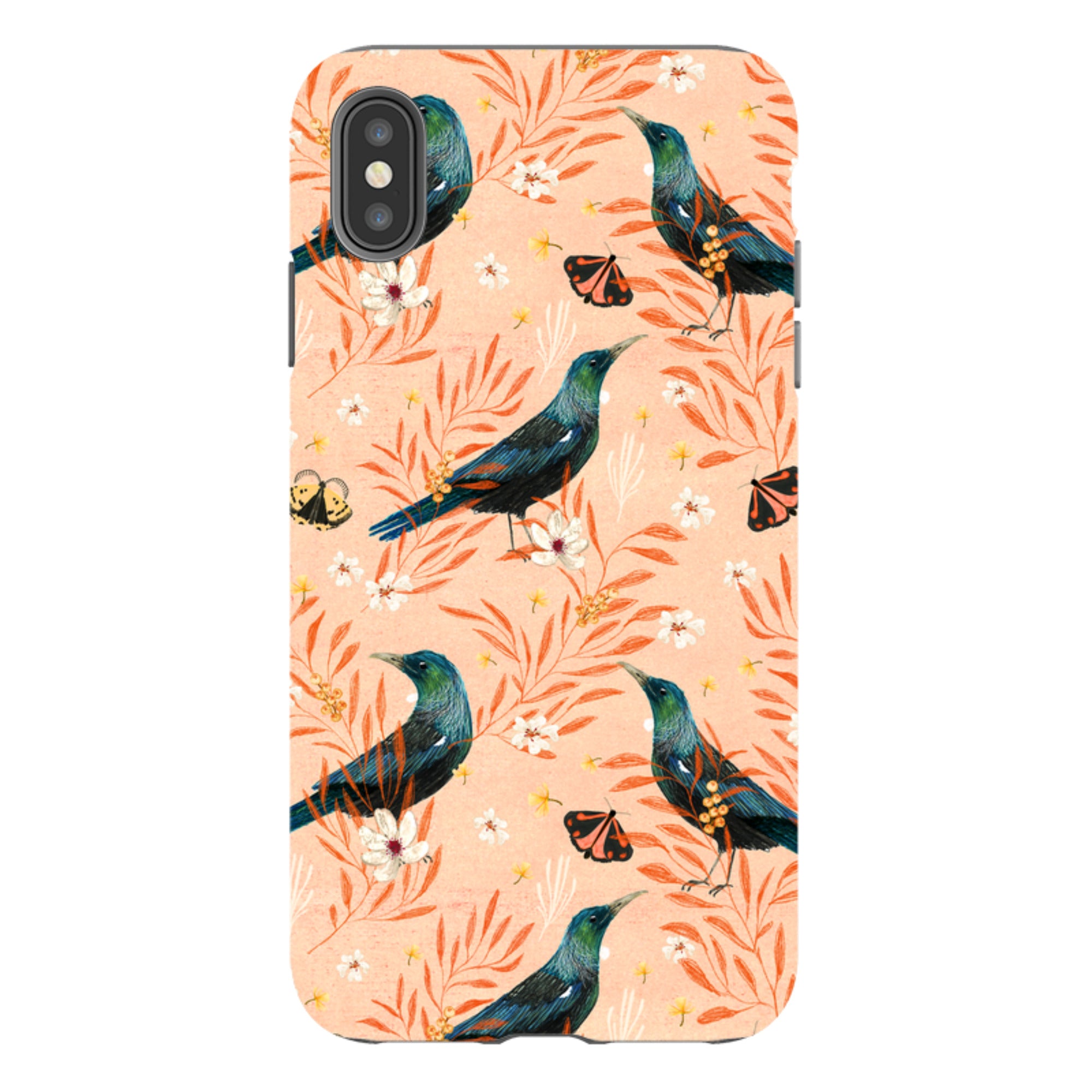 iPhone Tough Case - Tui Pink By Katherine Quinn