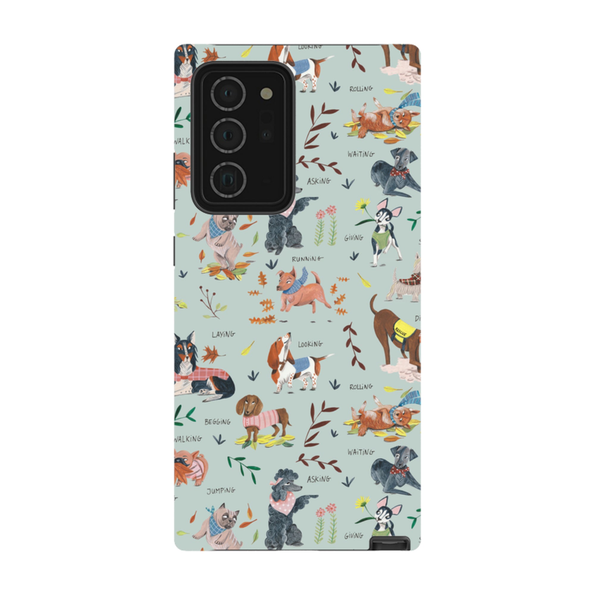 Samsung Tough Case - Dog Pattern II By Caroline Bonne Muller